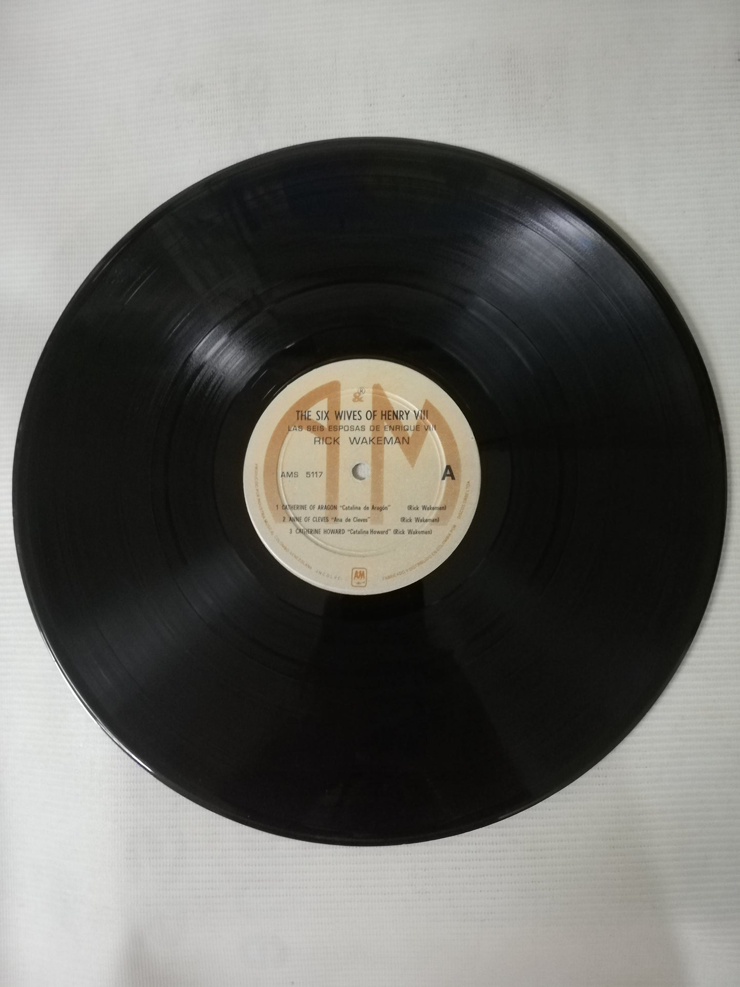 LP RICK WAKEMAN - THE SIX WIVES OF HENRY VIII