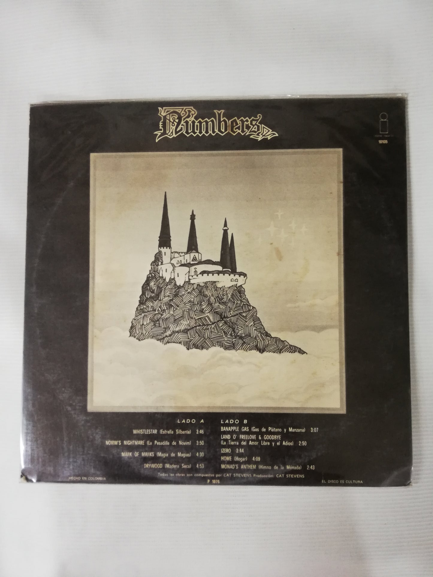 LP CAT STEVENS - NUMBERS