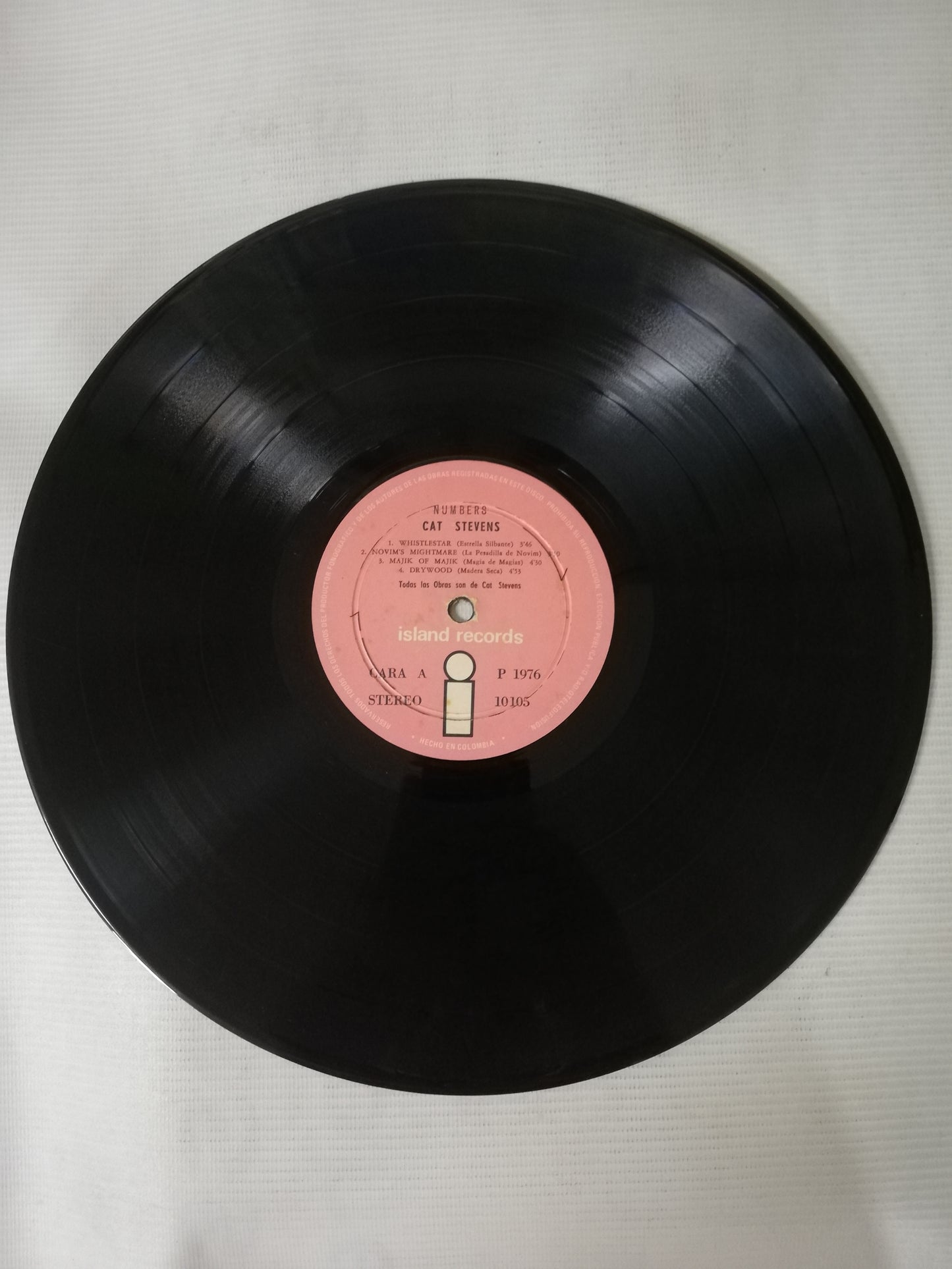 LP CAT STEVENS - NUMBERS