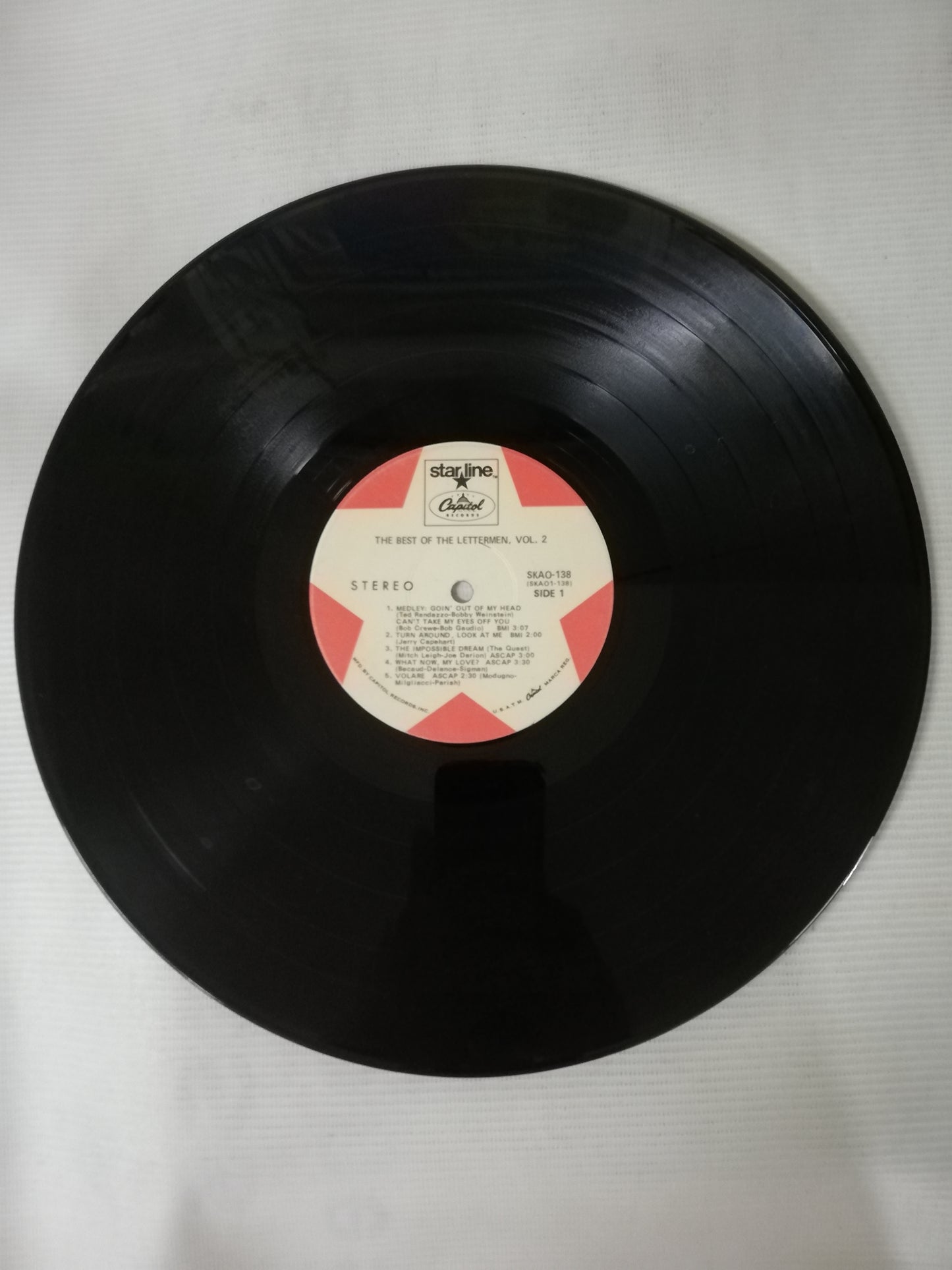 LP THE LETTERMEN - THE BEST OF THE LETTERMEN VOL. 2