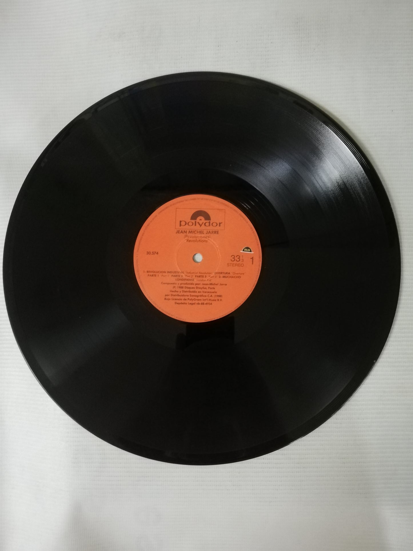 LP JEAN-MICHEL JARRE - REVOLUTIONS