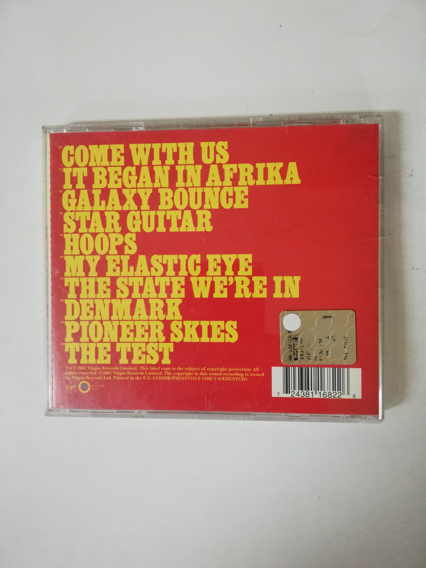 CD THE CHEMICAL BROTHERS - COME WITH US