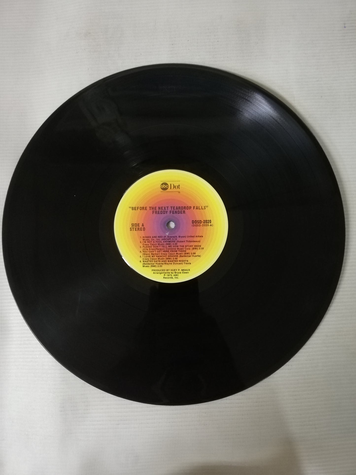 LP FREDDY FENDER - BEFORE THE NEXT TEARDROP FALLS