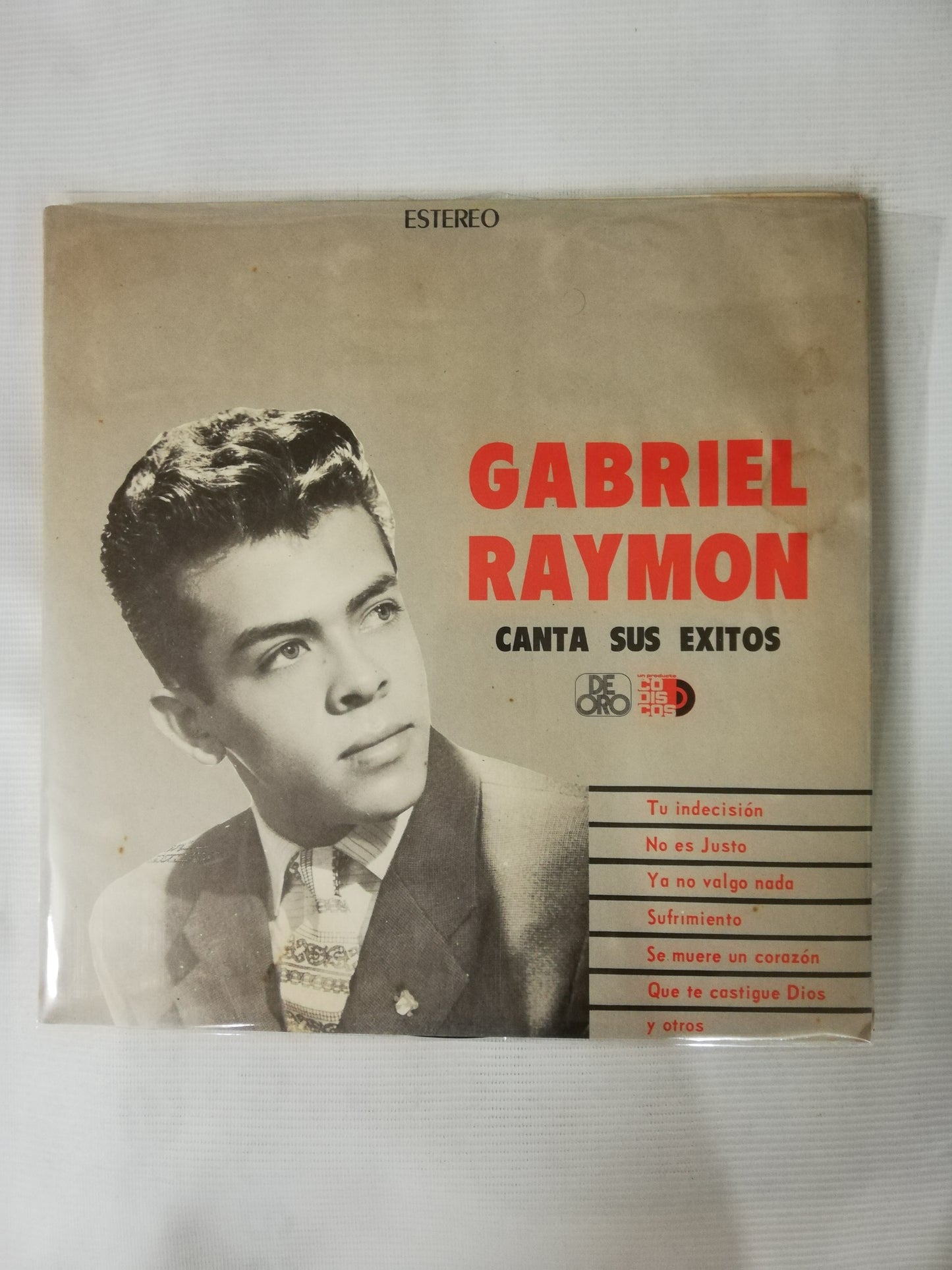 LP GABRIEL RAYMON - CANTA SUS EXITOS