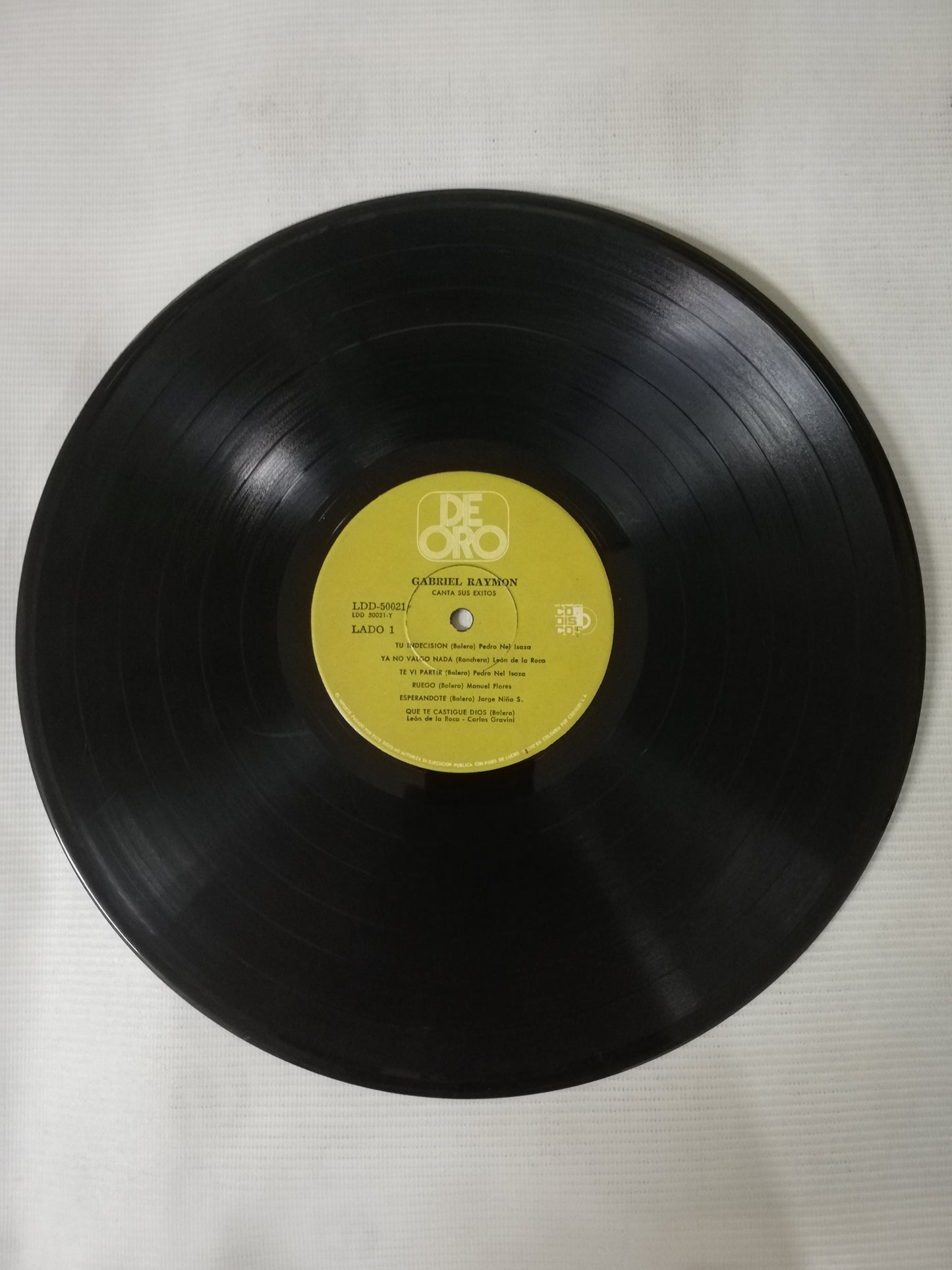 LP GABRIEL RAYMON - CANTA SUS EXITOS
