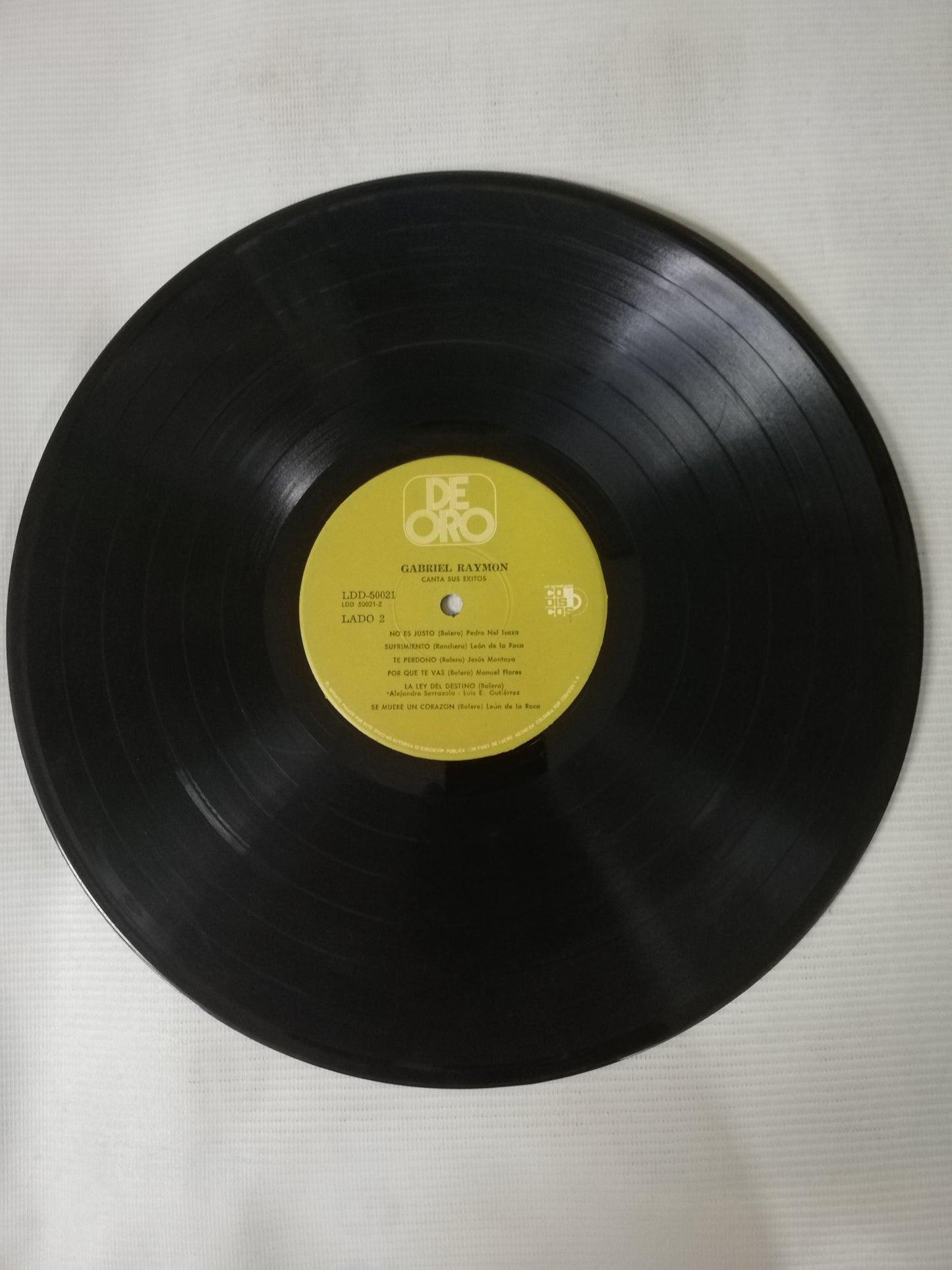 LP GABRIEL RAYMON - CANTA SUS EXITOS