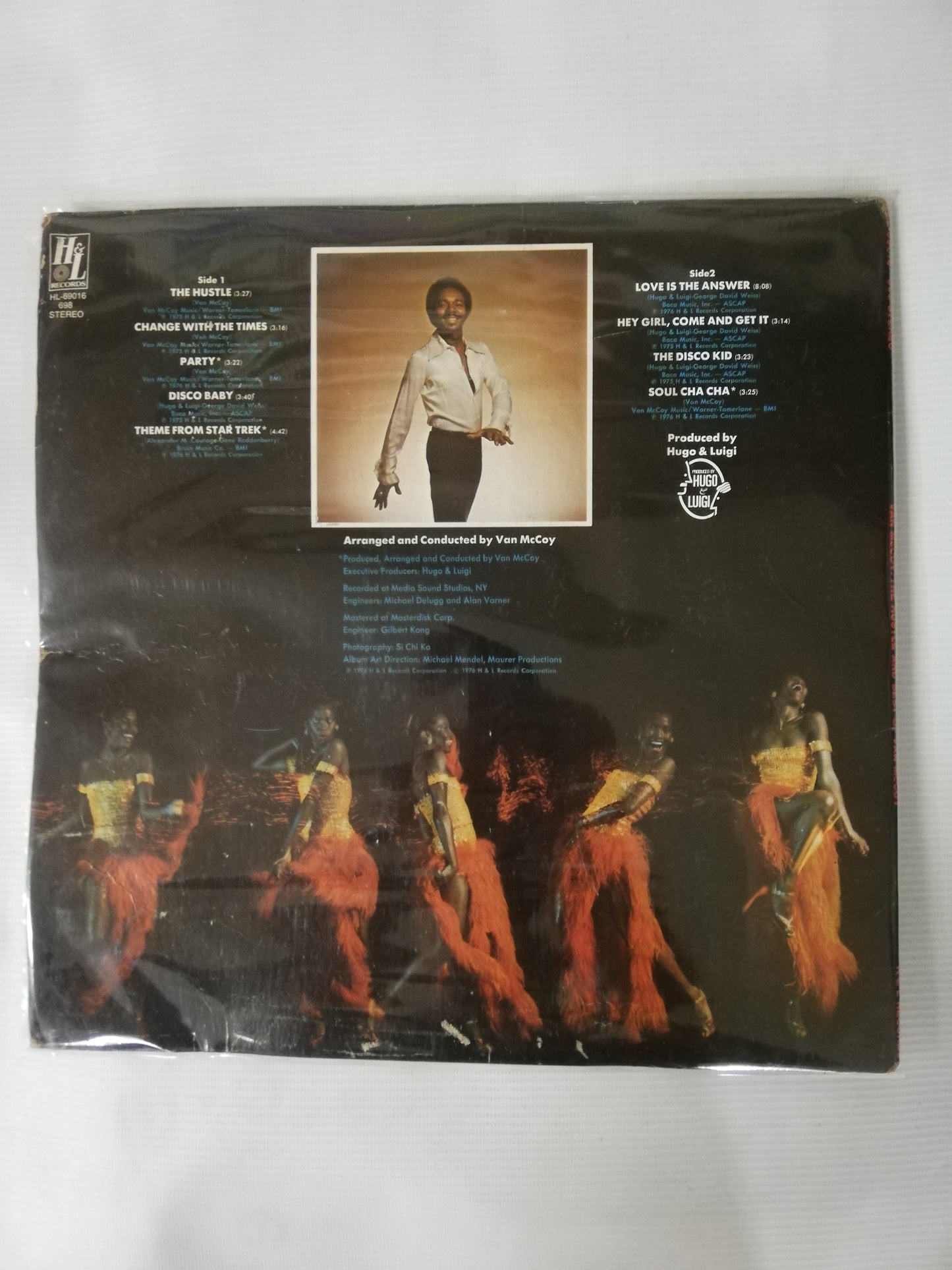 LP VAN McCOY - THE HUSTLE AND BEST OF VAN McCOY