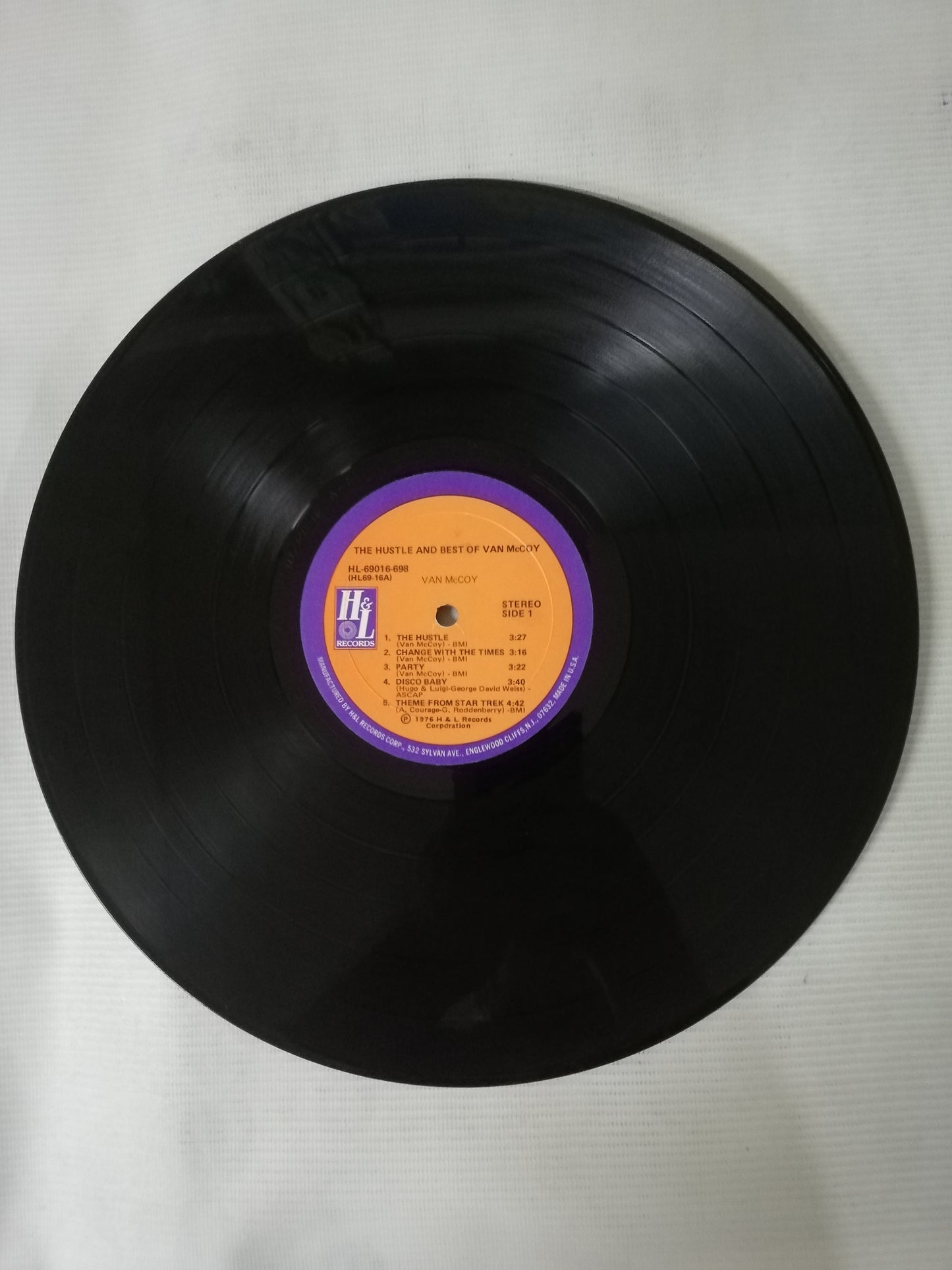 LP VAN McCOY - THE HUSTLE AND BEST OF VAN McCOY