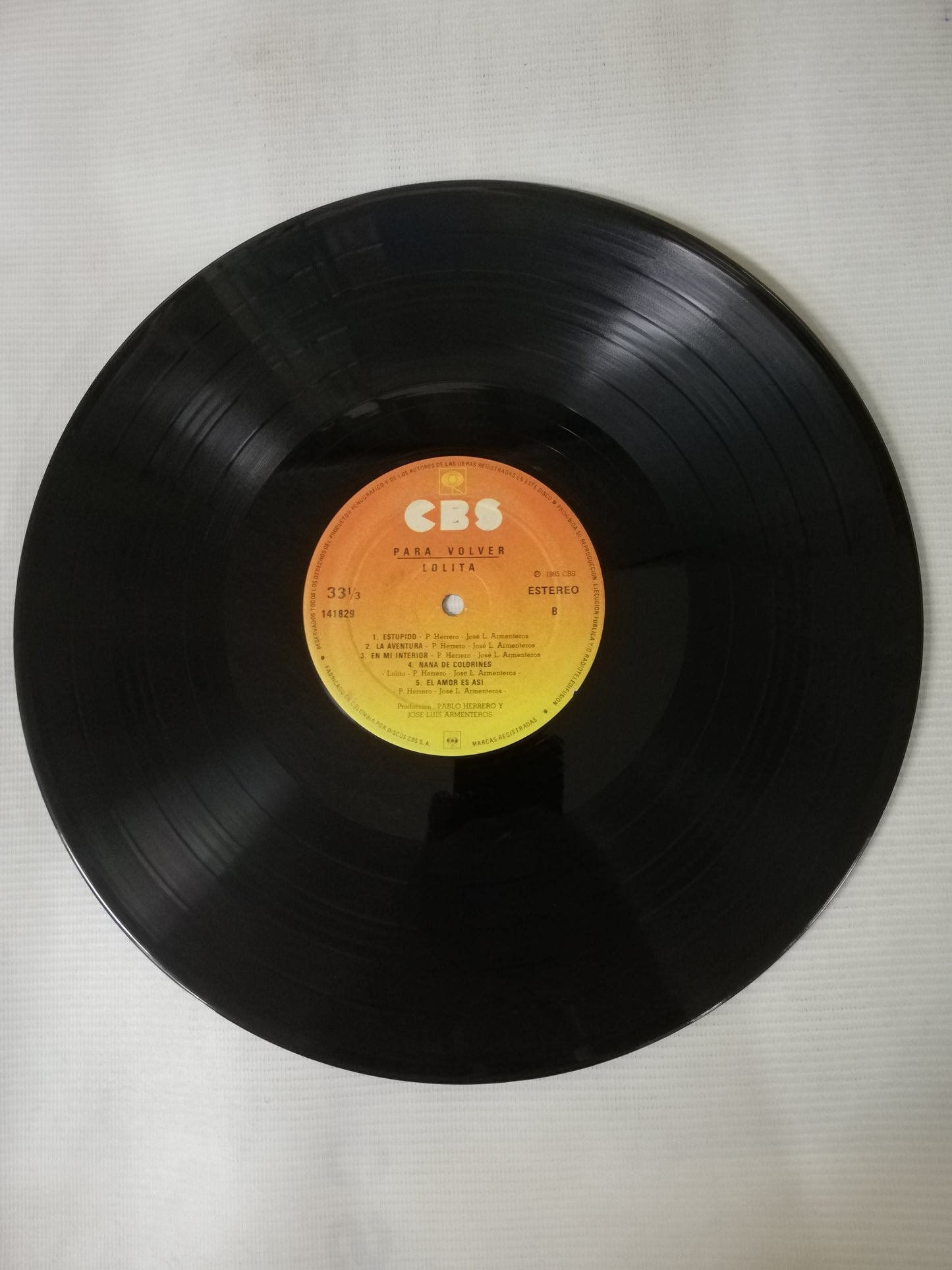 LP LOLITA - PARA VOLVER