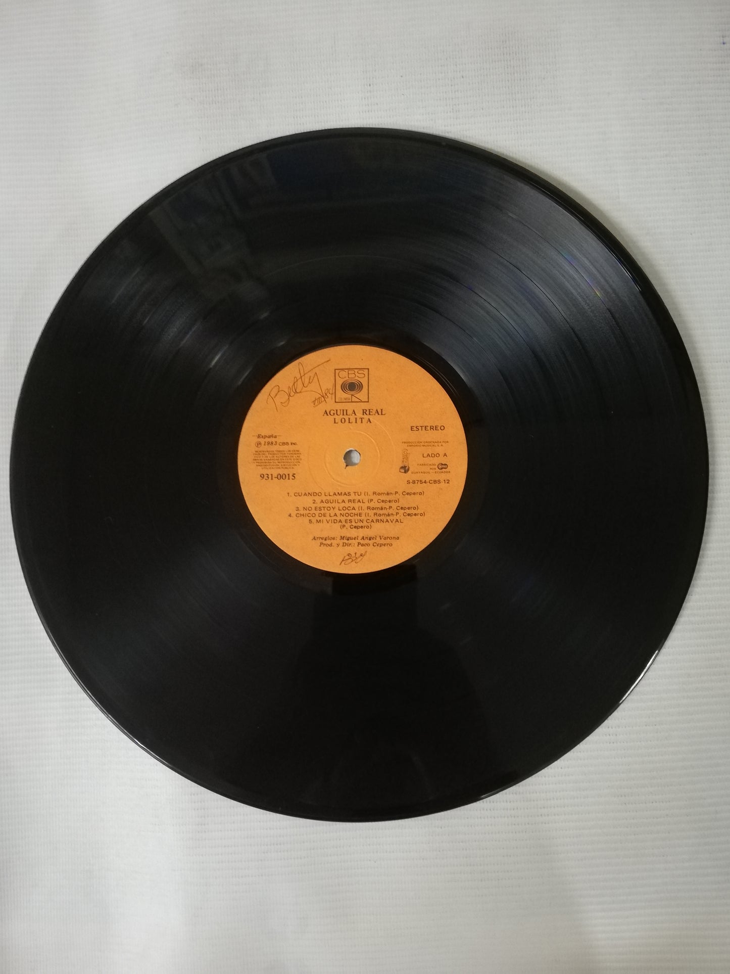 LP LOLITA - AGUILA REAL