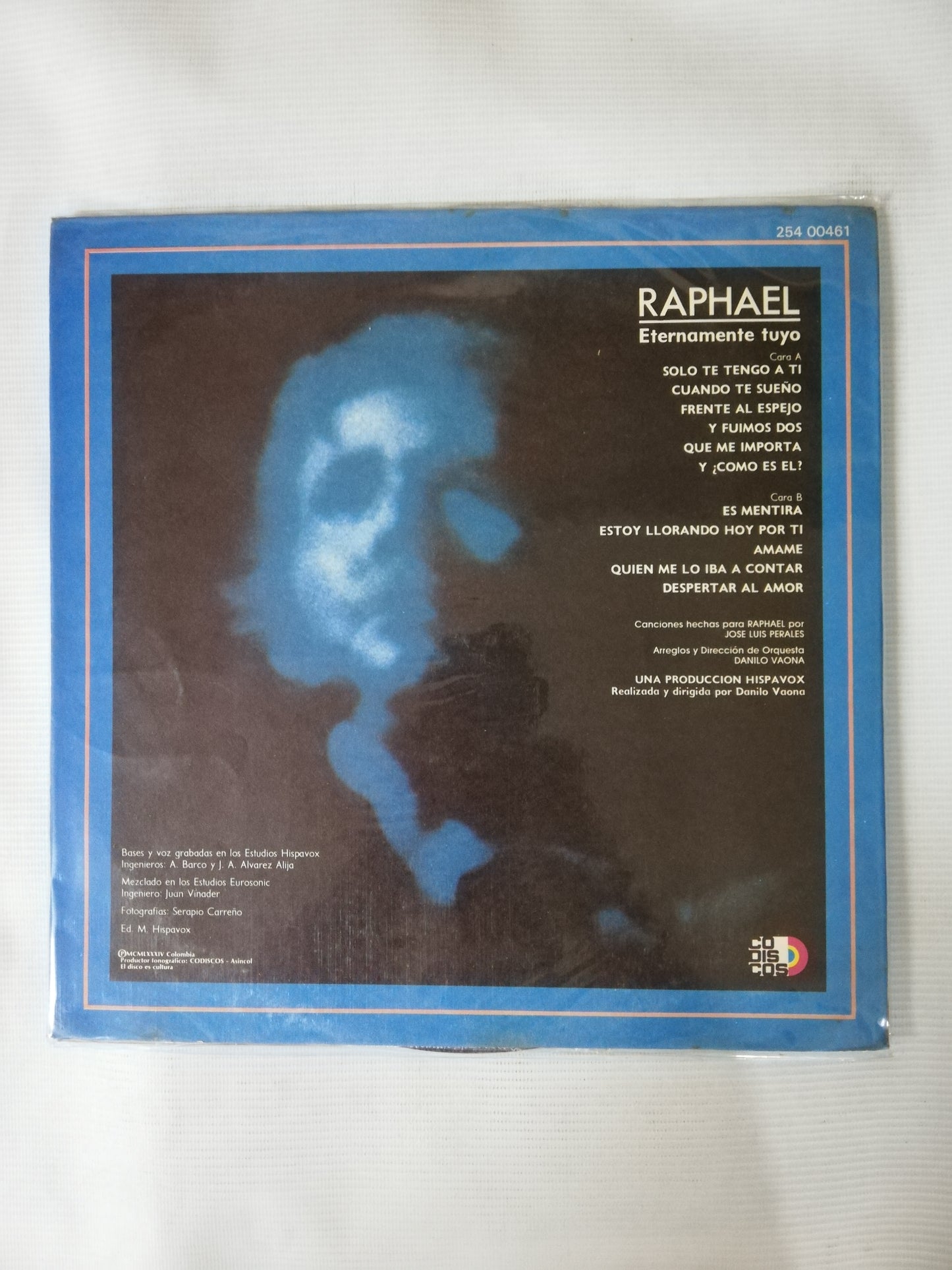LP RAPHAEL - ETERNAMENTE TUYO