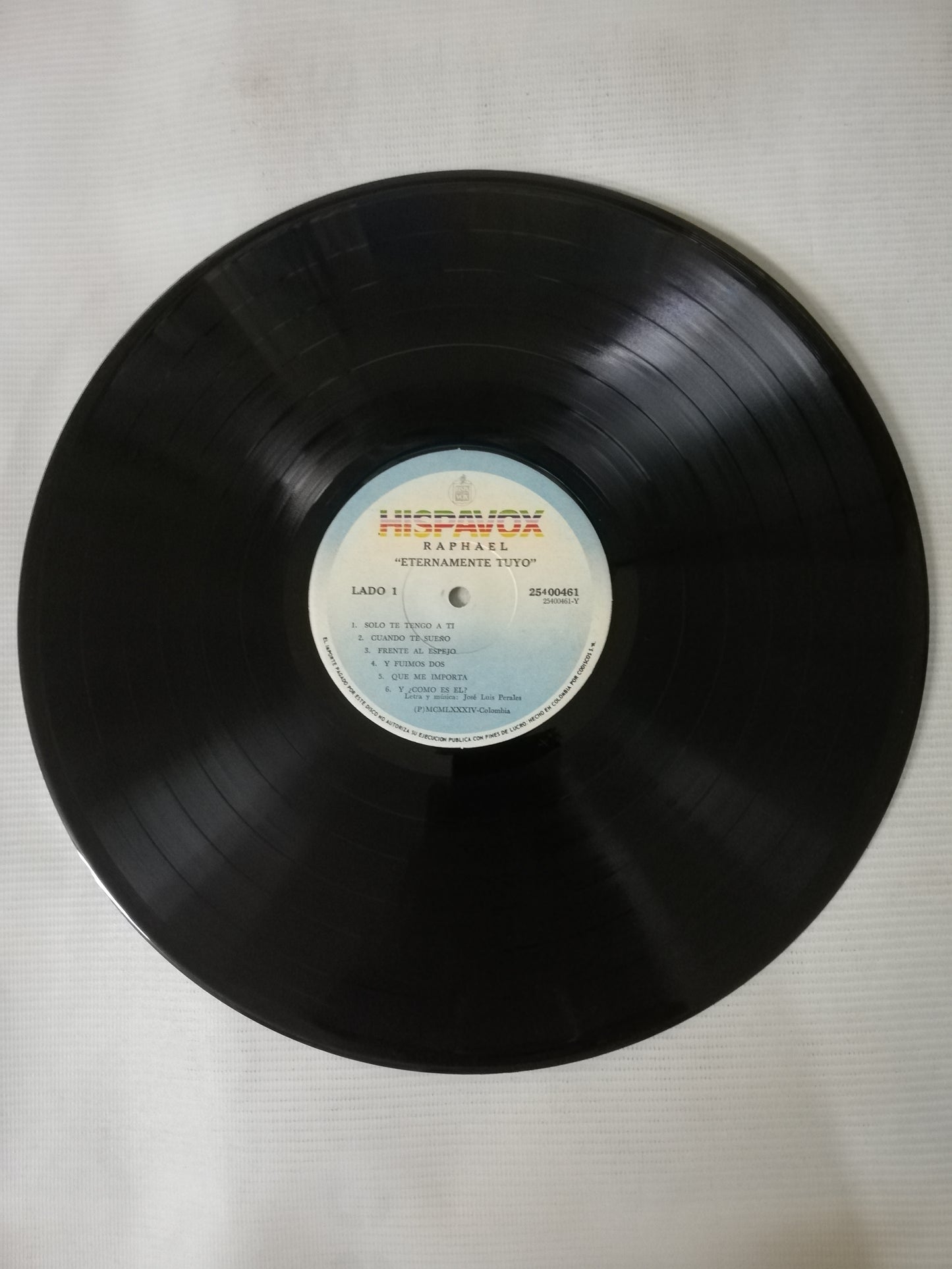 LP RAPHAEL - ETERNAMENTE TUYO