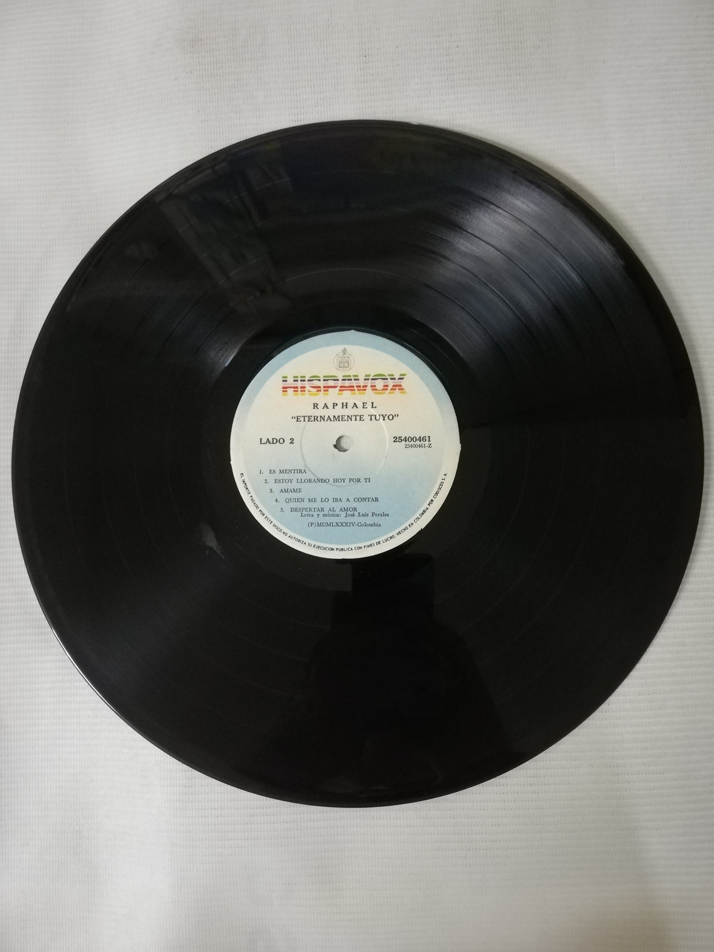 LP RAPHAEL - ETERNAMENTE TUYO