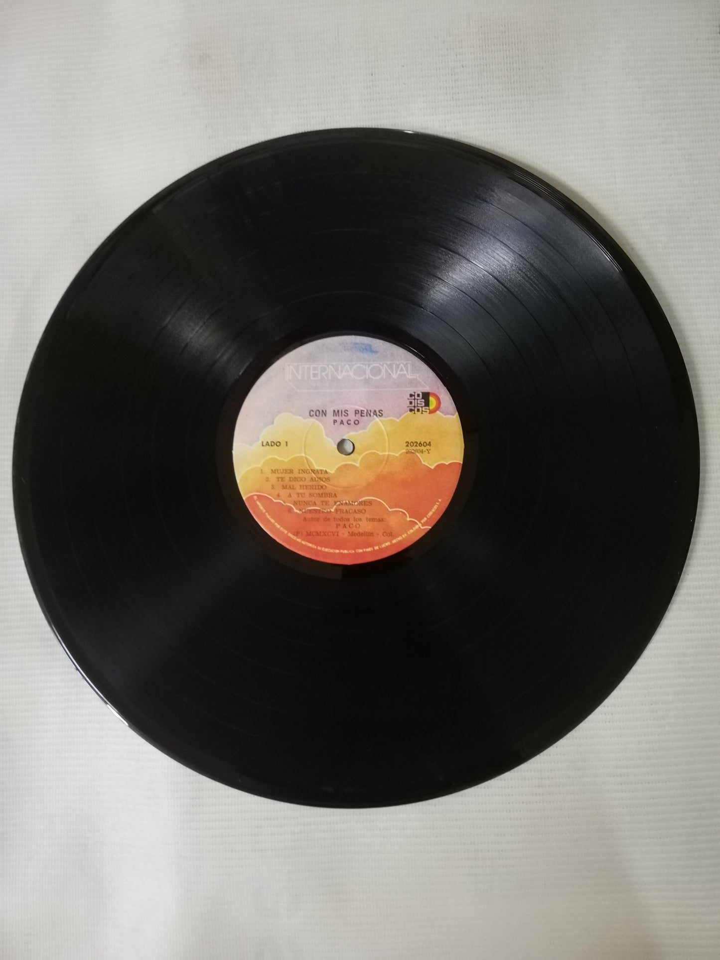 LP PACO DE AMERICA - CON MIS PENAS