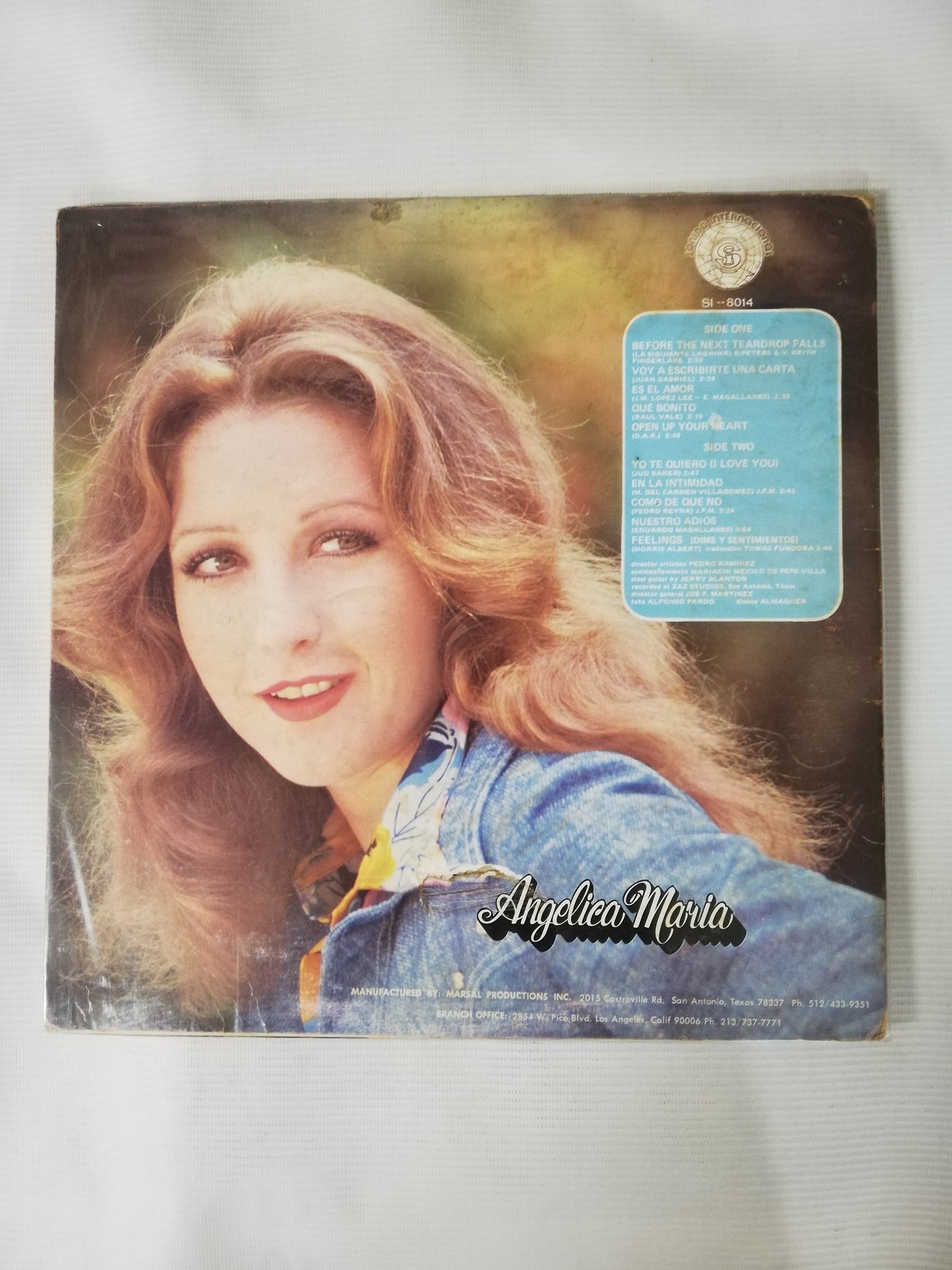 LP ANGELICA MARIA - BEFORE THE NEXT TEARDROP FALLS