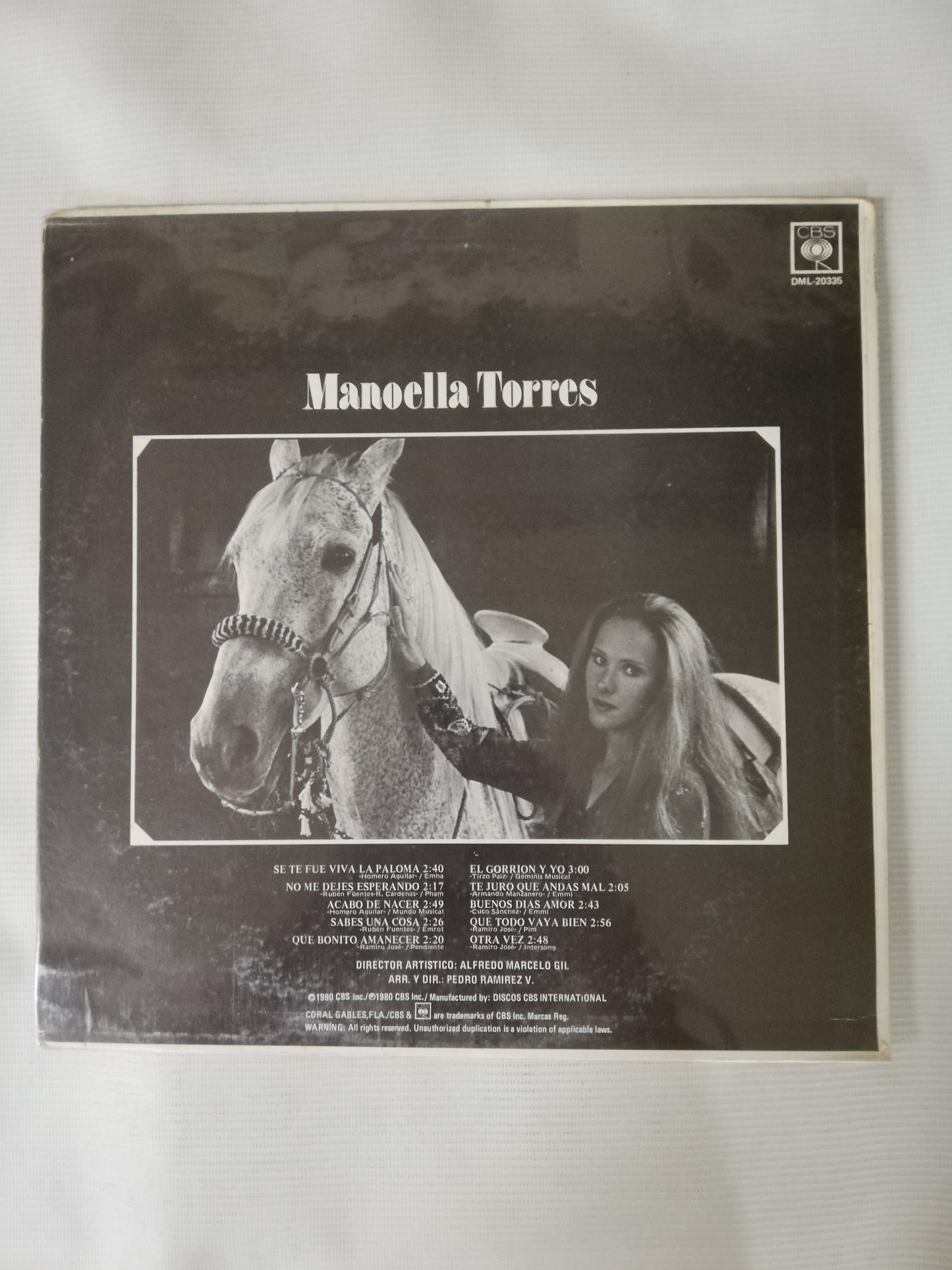 LP MANOELLA TORRES - SE LE FUE VIVA LA PALOMA