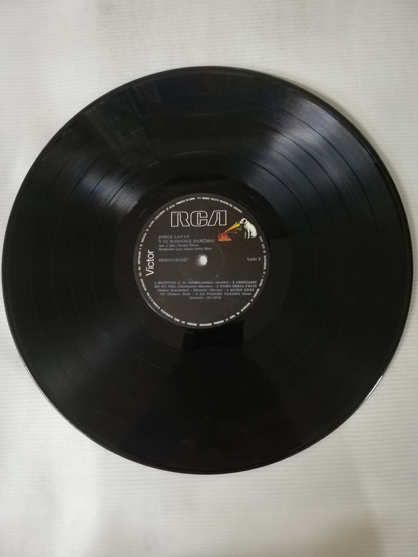 LP JORGE LAVAT - JORGE LAVAT...Y EL ROMANCE HABLADO