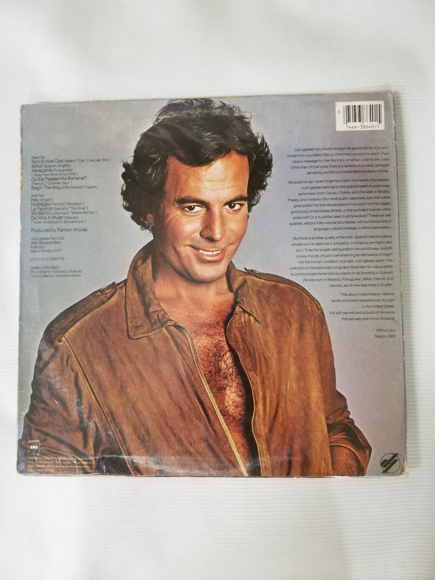 LP JULIO IGLESIAS - JULIO