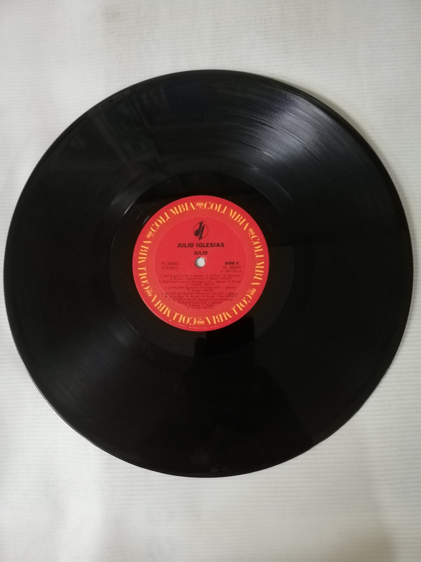 LP JULIO IGLESIAS - JULIO