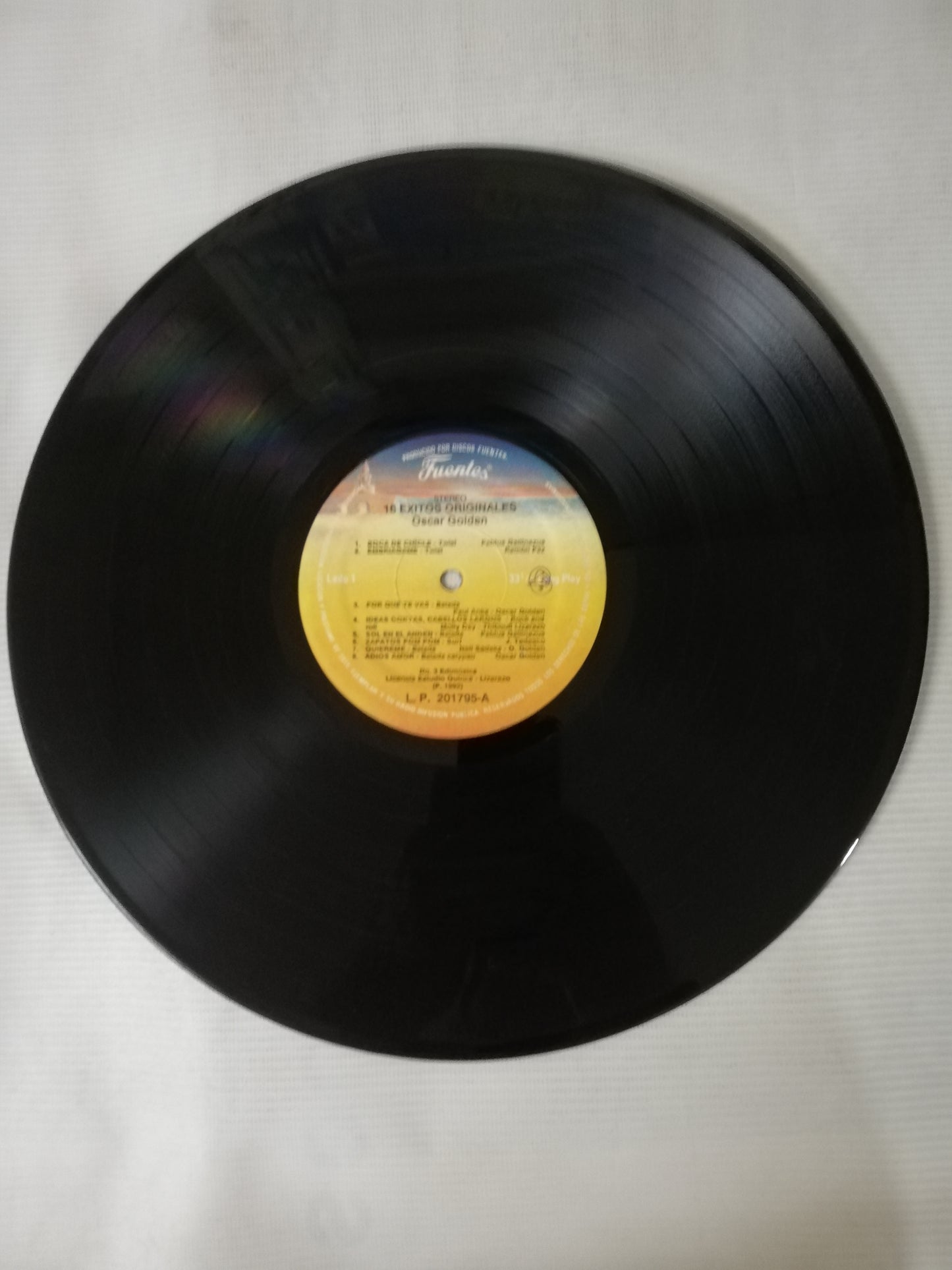 LP OSCAR GOLDEN - 16 EXITOS ORIGINALES