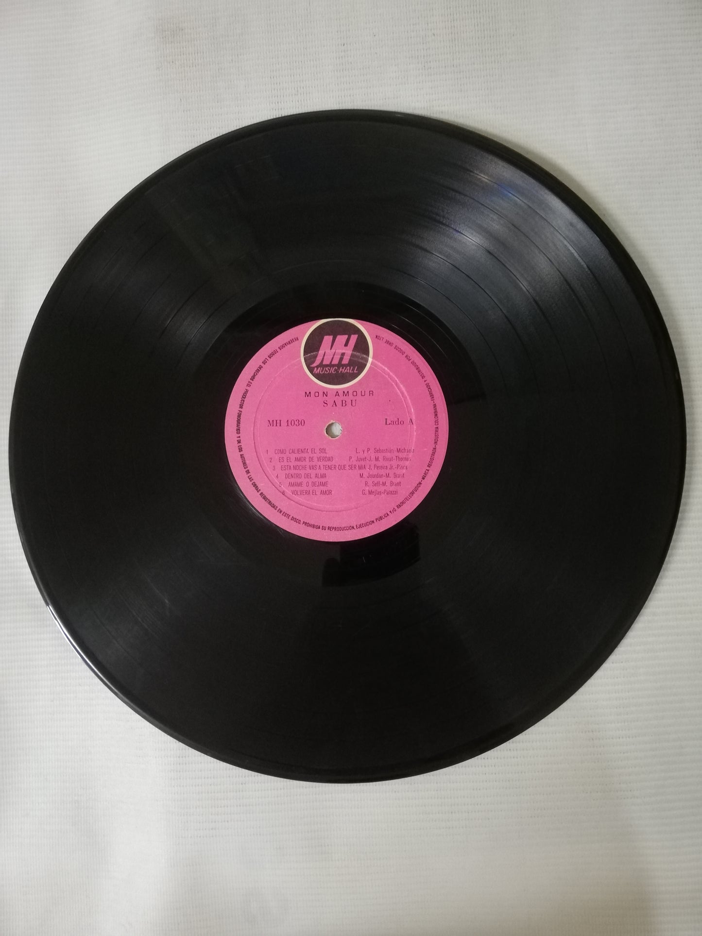LP SABU - MON AMOUR
