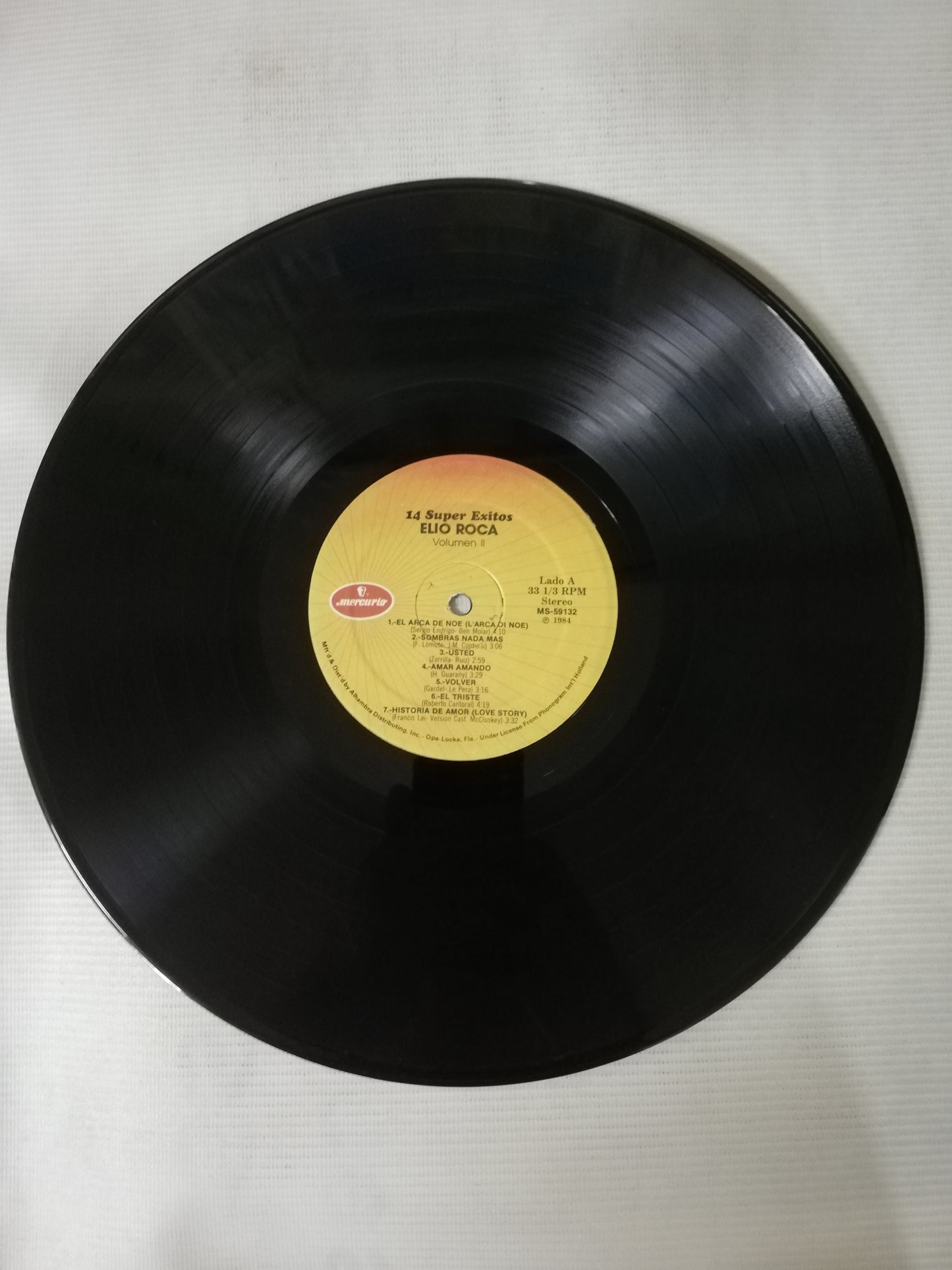 LP ELIO ROCA - 14 SUPER EXITOS VOL. II