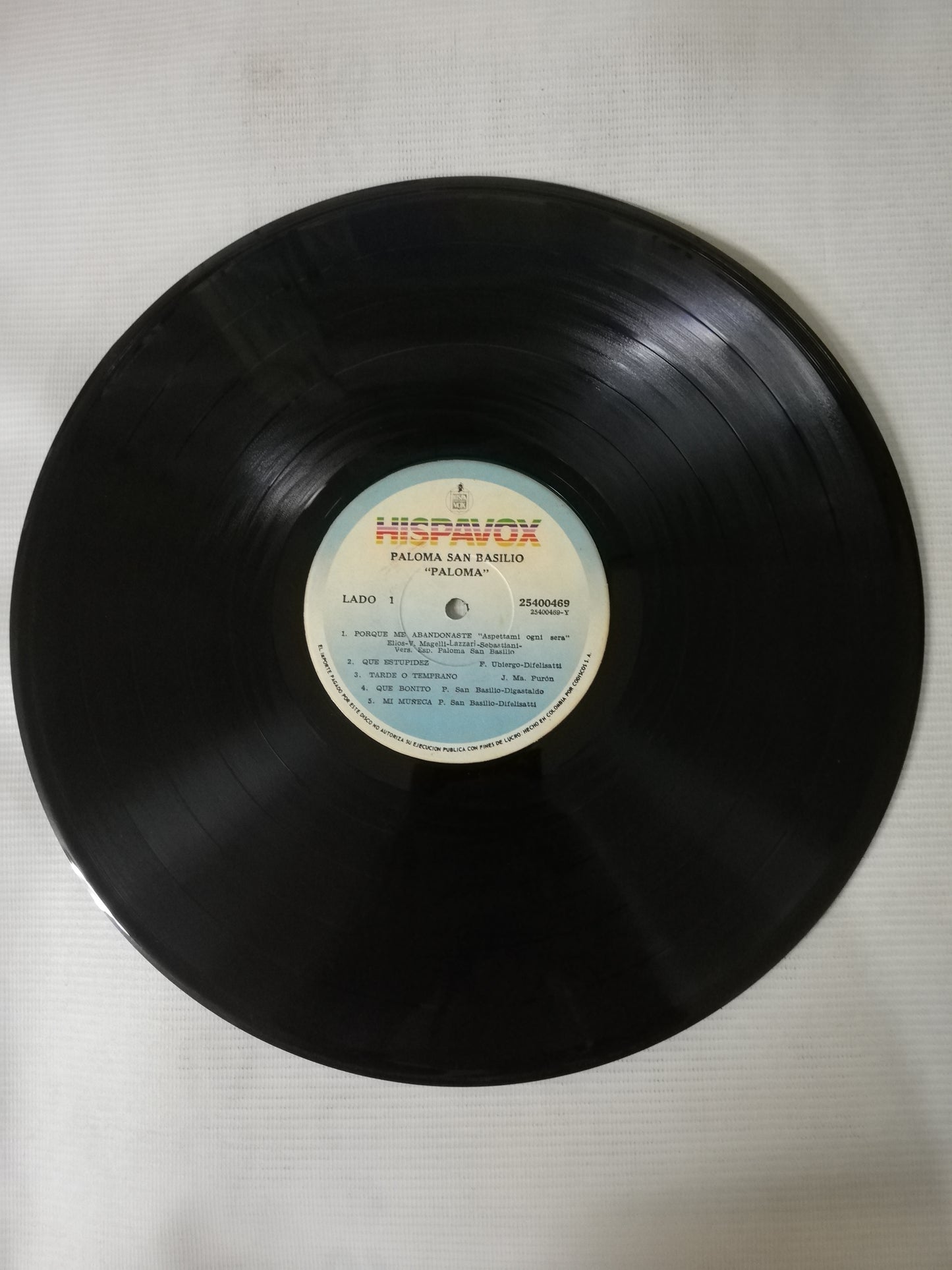 LP PALOMA SAN BASILIO - PALOMA