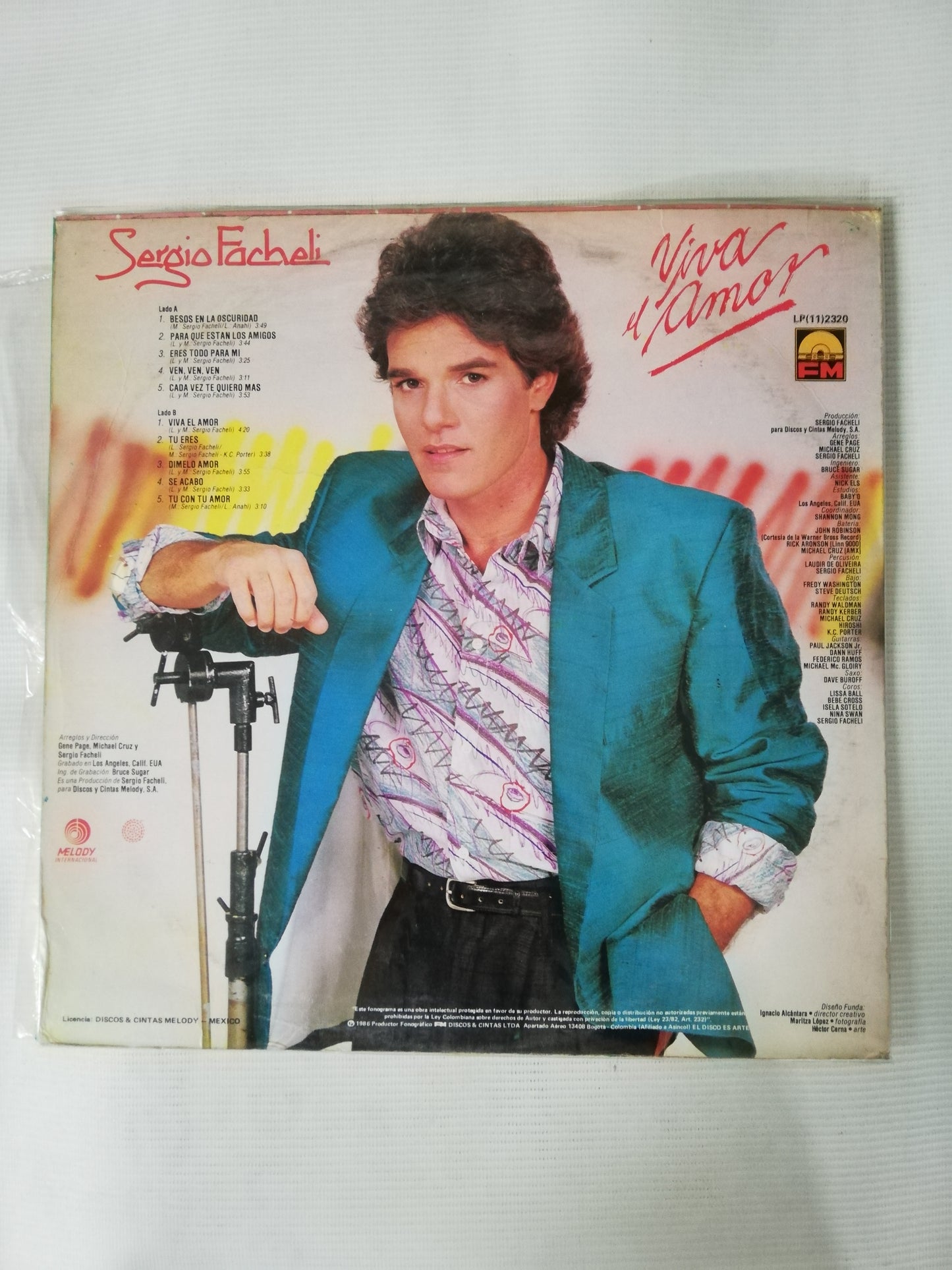 LP SERGIO FACHELLI - VIVA EL AMOR