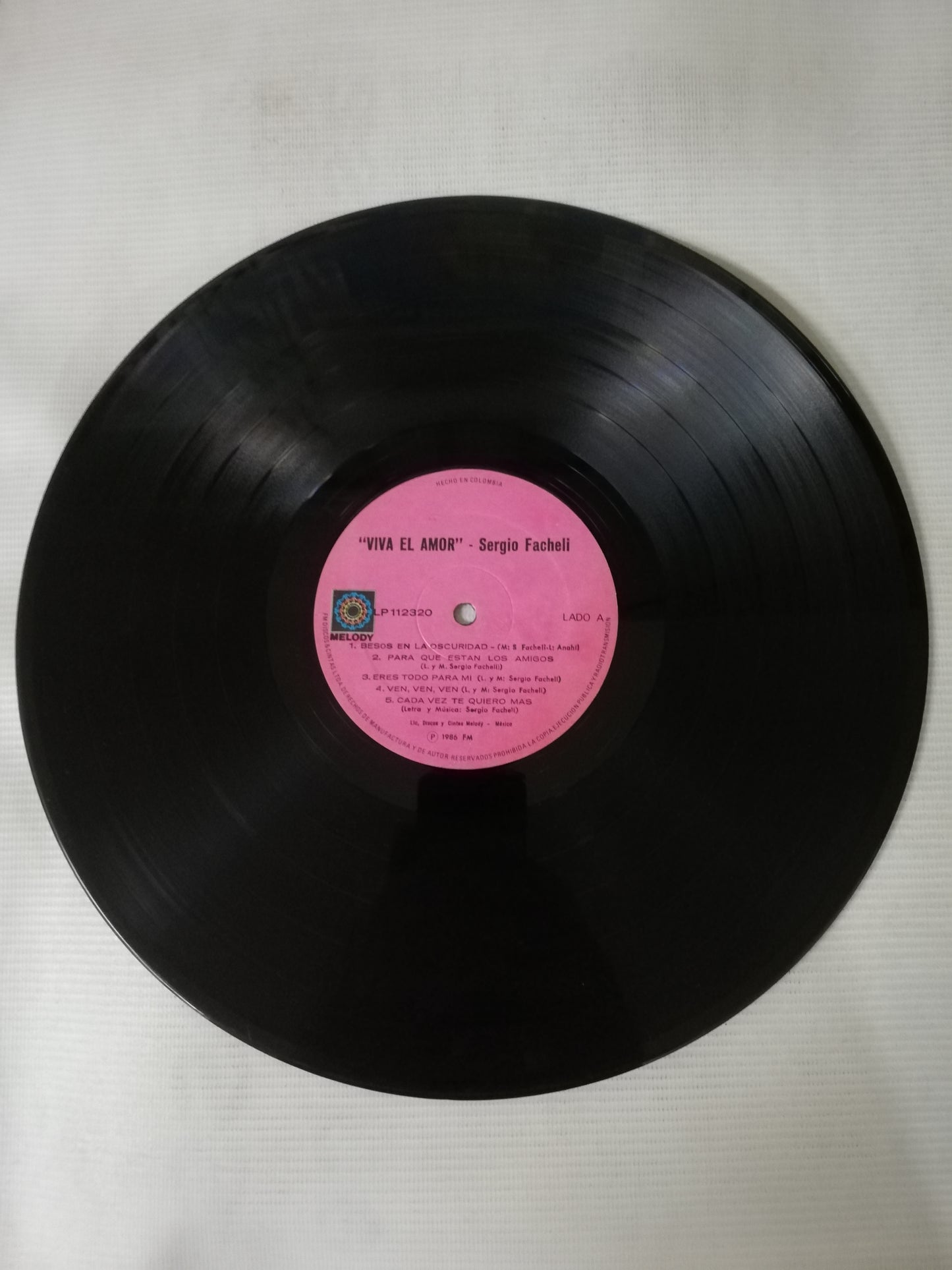LP SERGIO FACHELLI - VIVA EL AMOR