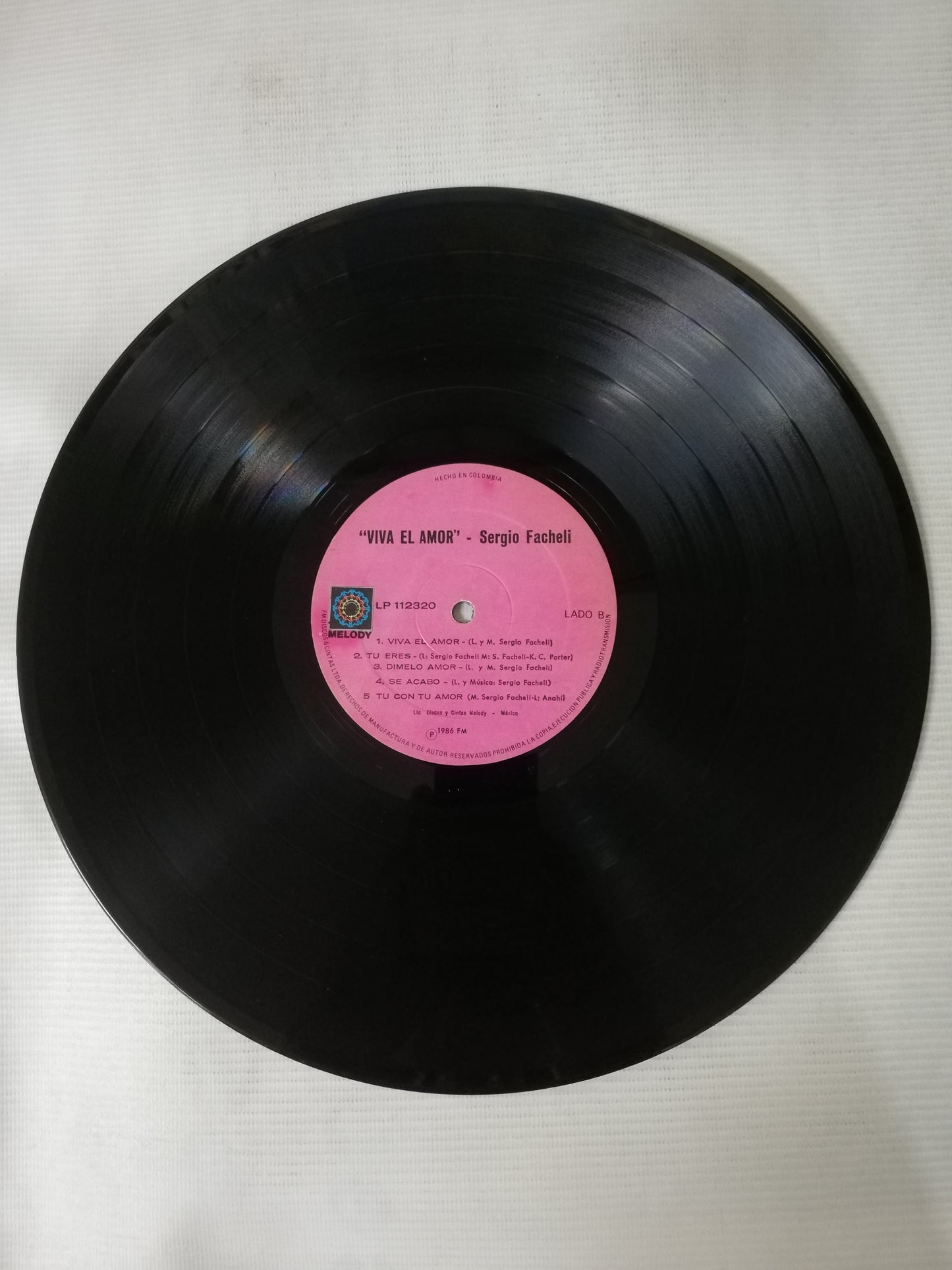LP SERGIO FACHELLI - VIVA EL AMOR