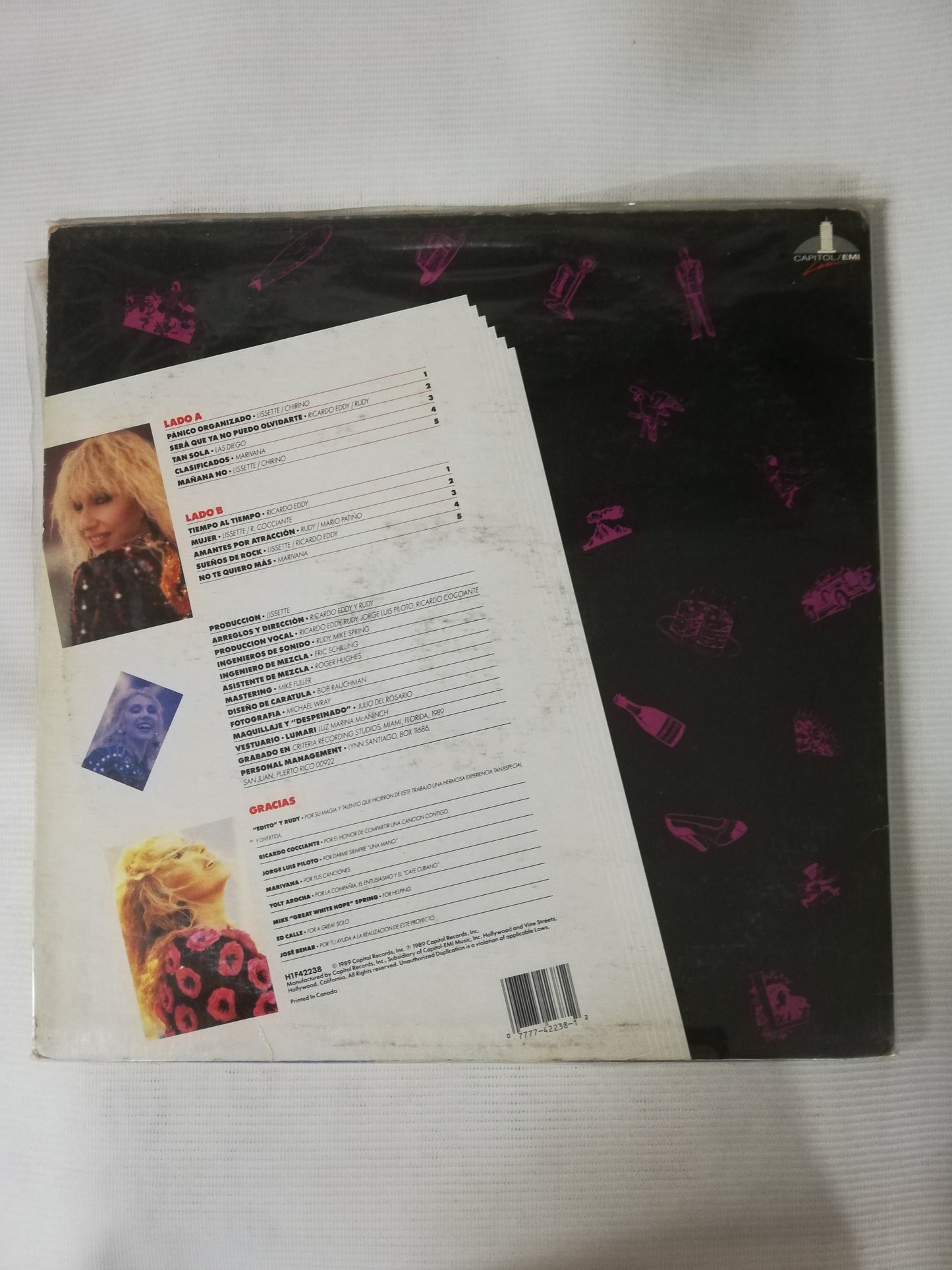 LP LISSETTE - ASUNTOS DE MUJER