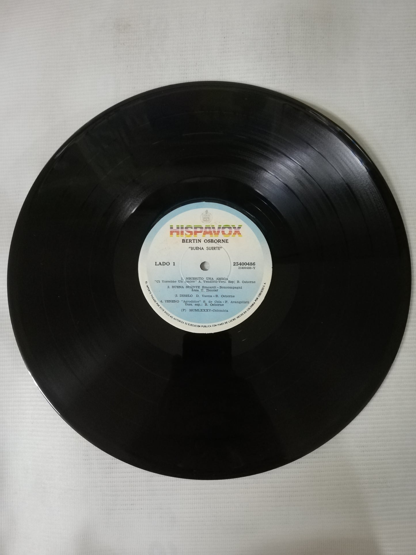 LP BERTIN OSBORNE - BUENA SUERTE