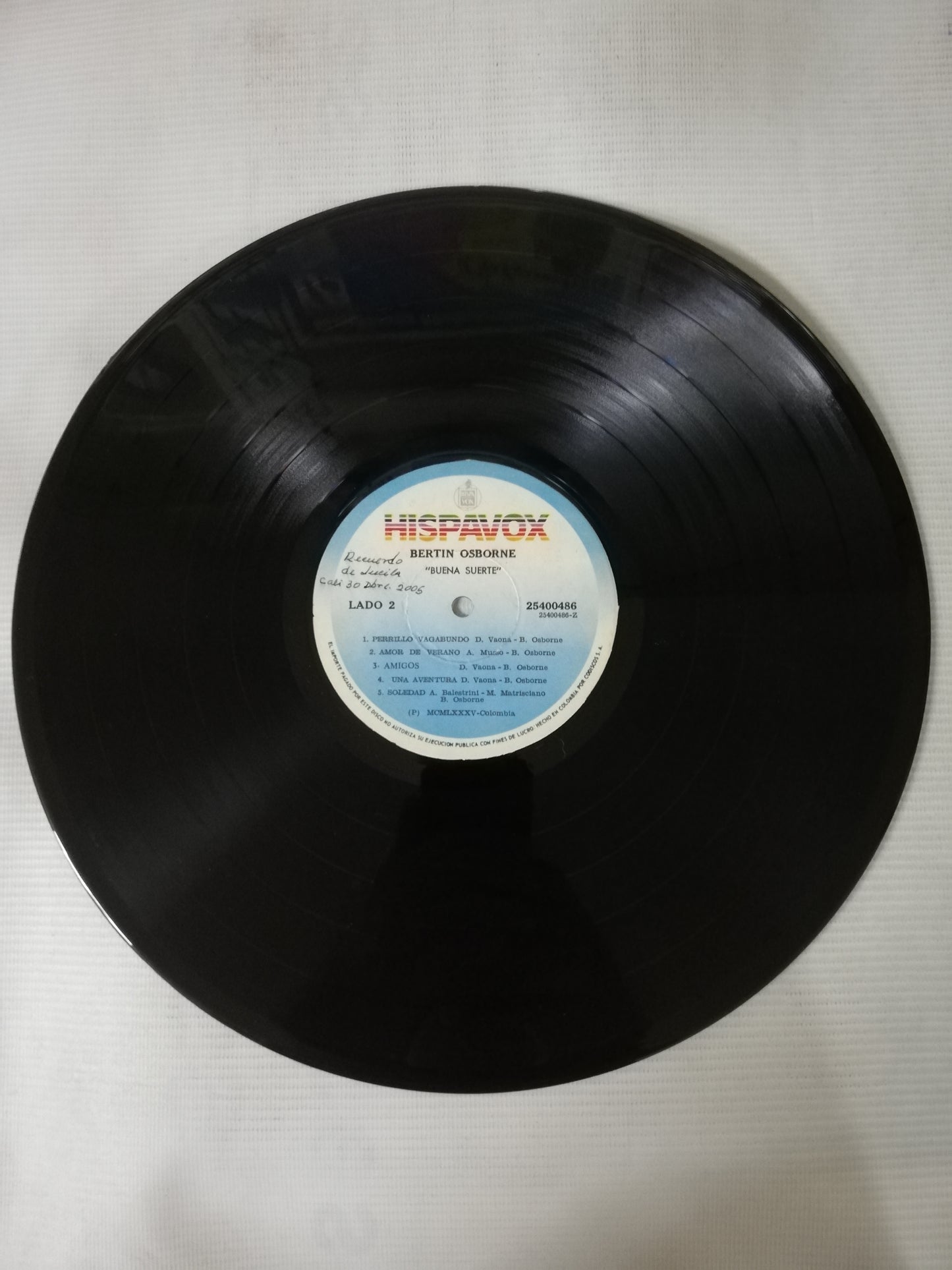 LP BERTIN OSBORNE - BUENA SUERTE