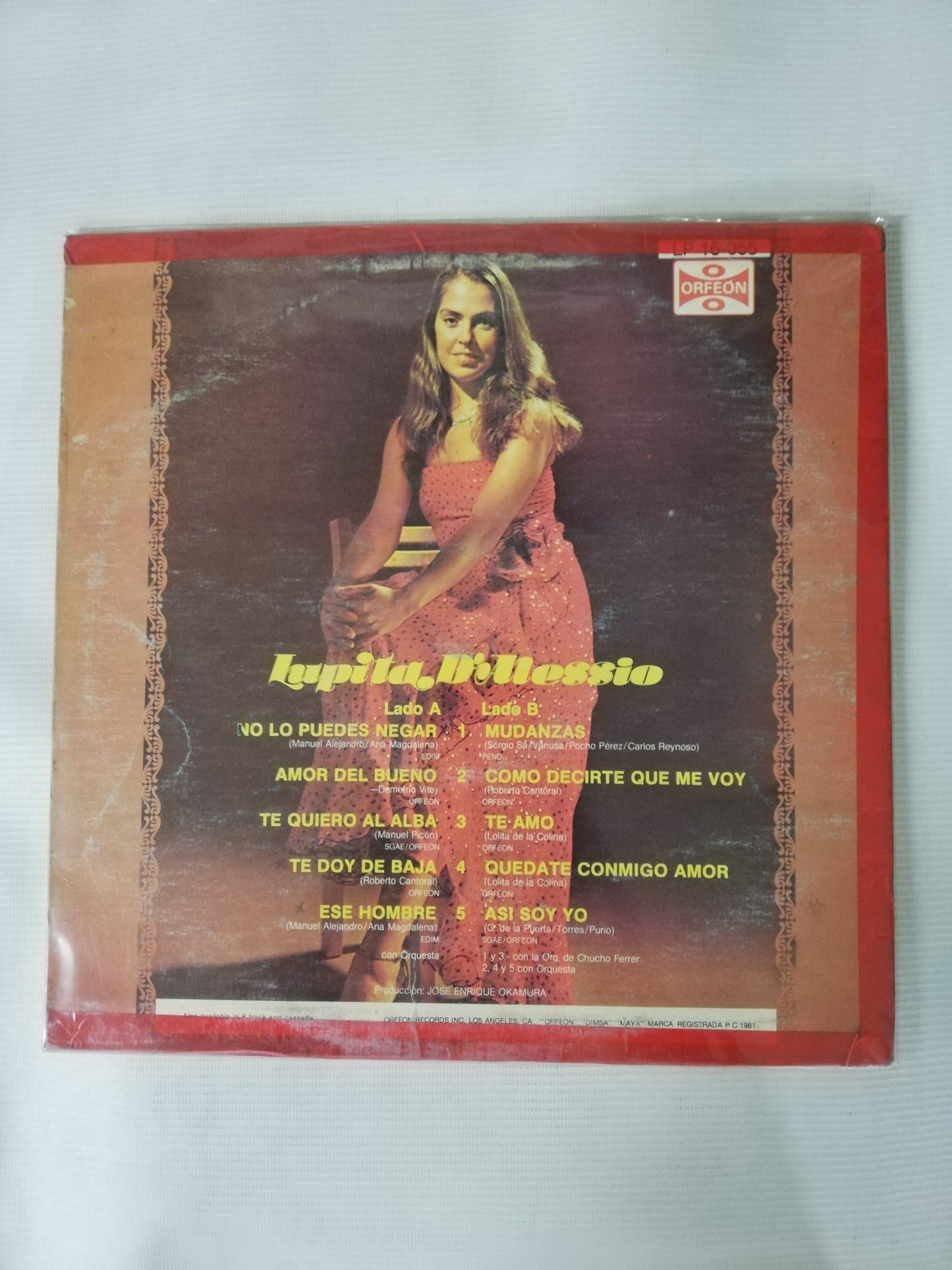 LP LUPITA D´ALESSIO - LUPITA D´ALESSIO