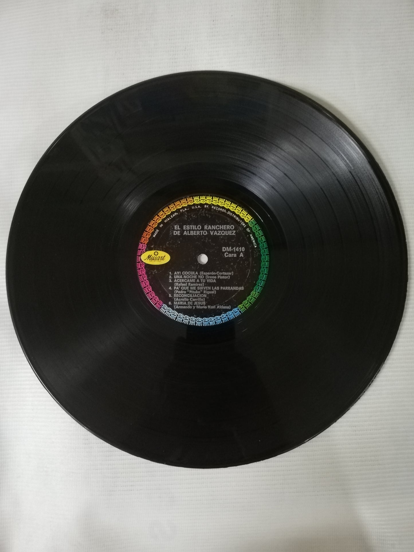 LP ALBERTO VAZQUEZ - EL ESTILO RANCHERO DE ALBERTO VAZQUEZ