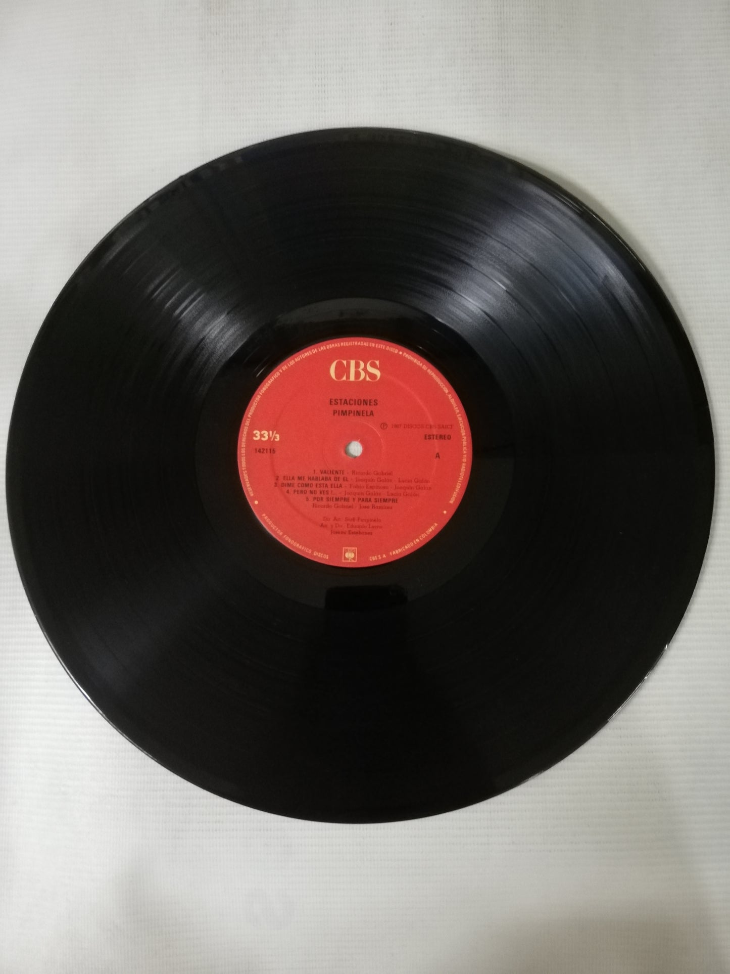 LP PIMPINELA - ESTACIONES