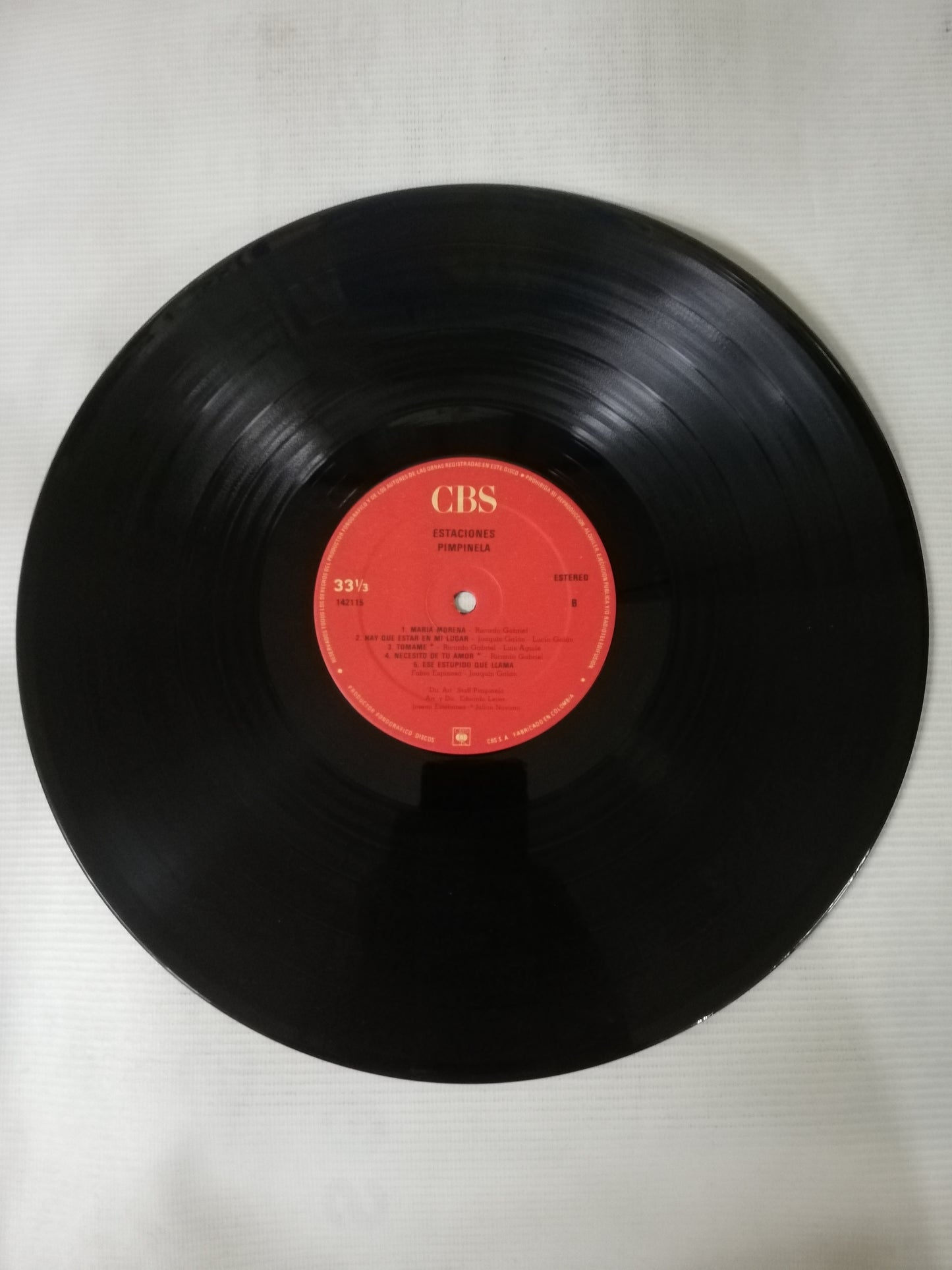 LP PIMPINELA - ESTACIONES