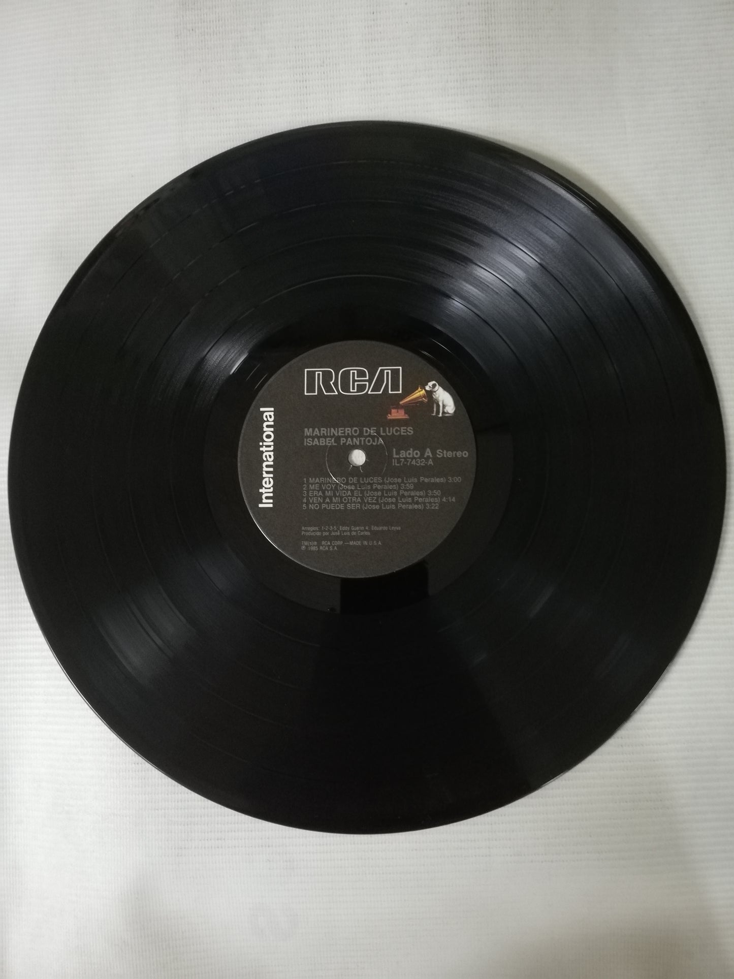 LP ISABEL PANTOJA - MARINERO DE LUCES