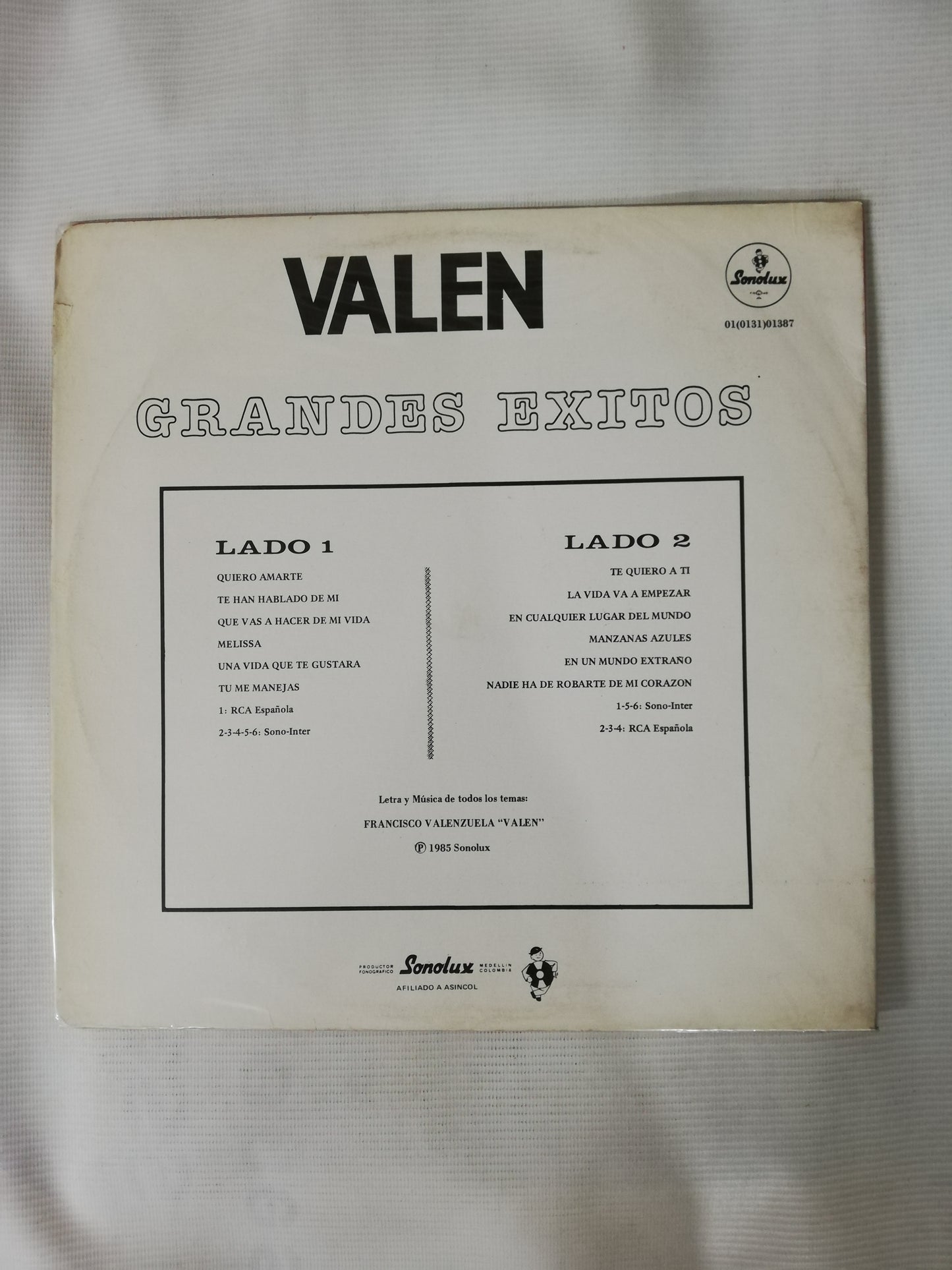 LP VALEN - GRANDES EXITOS