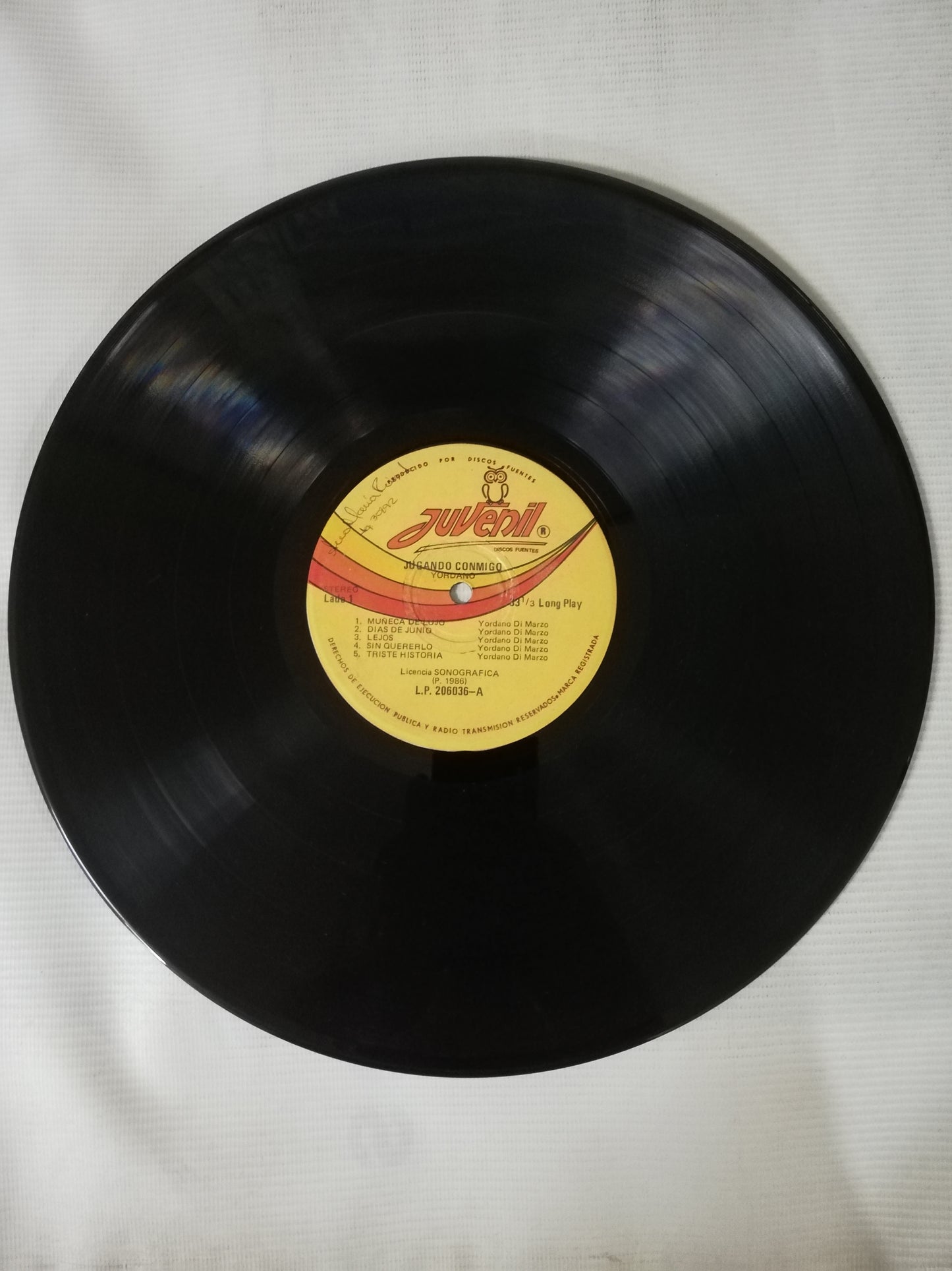 LP YORDANO - ...JUGANDO CONMIGO