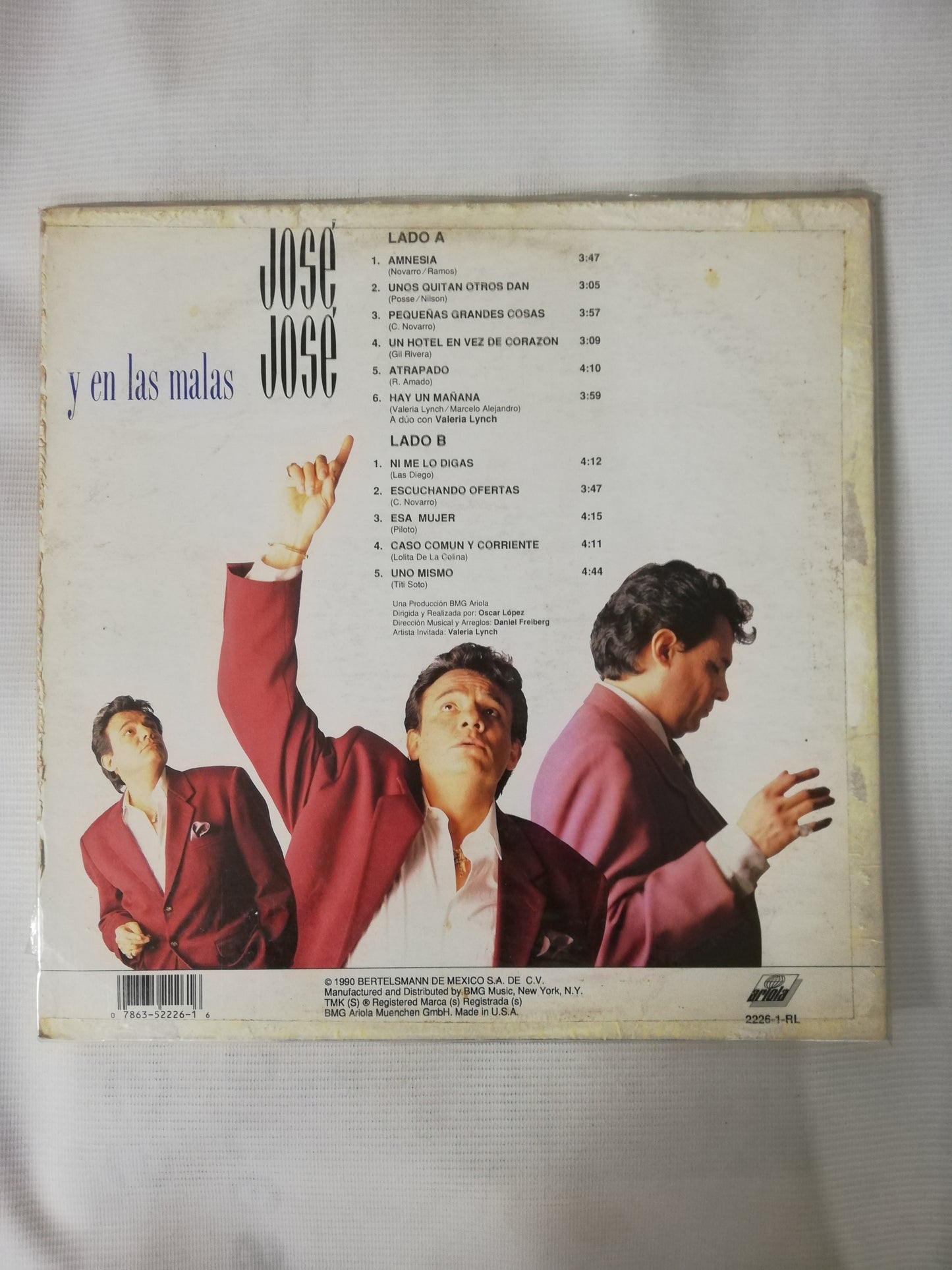 LP JOSÉ JOSÉ - EN LAS BUENAS... Y EN LAS MALAS