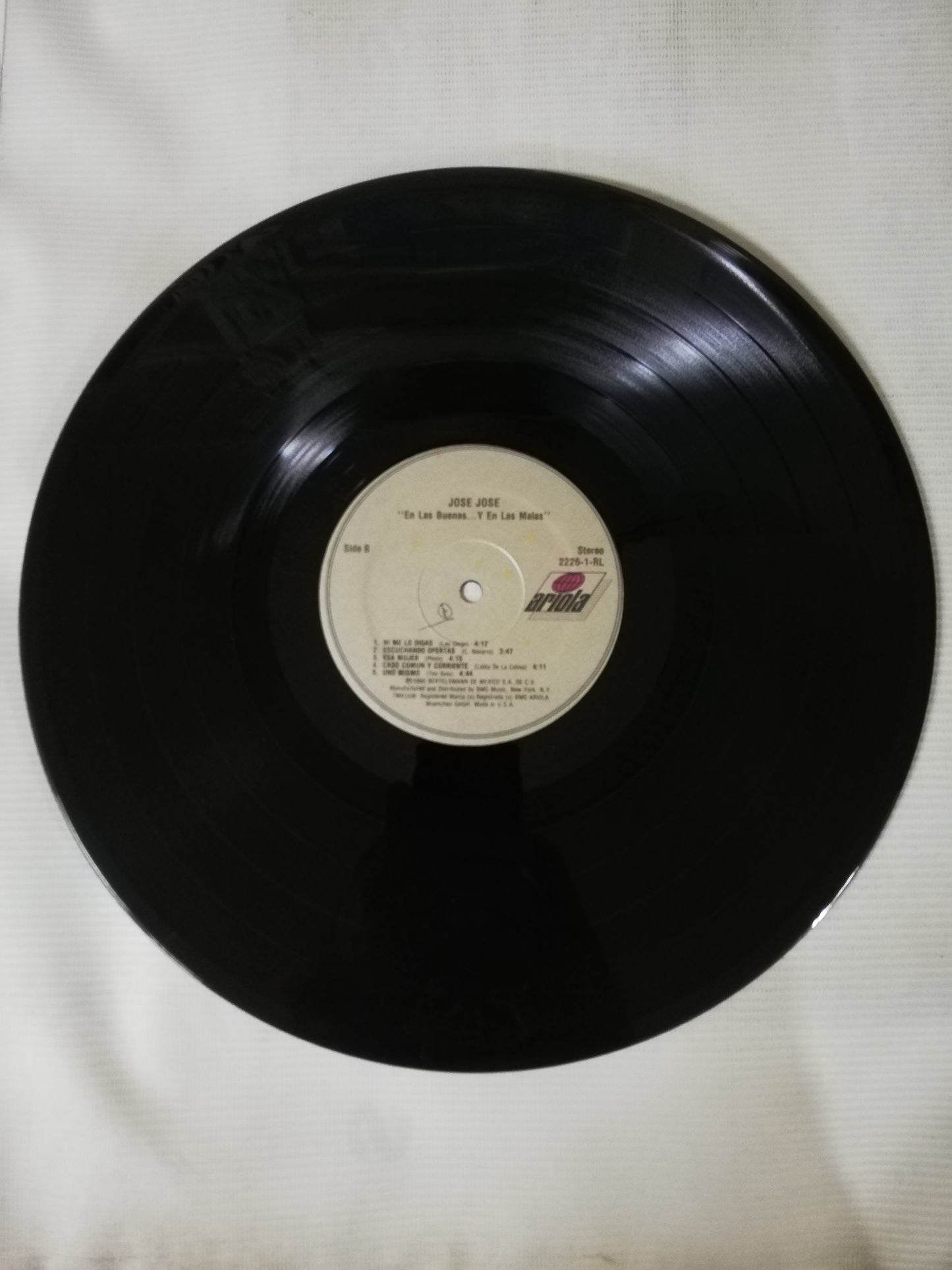 LP JOSÉ JOSÉ - EN LAS BUENAS... Y EN LAS MALAS