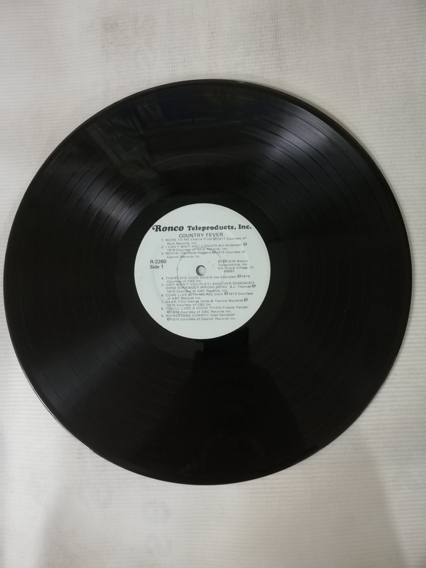 LP COUNTRY FEVER - COUNTRY COMPILATION