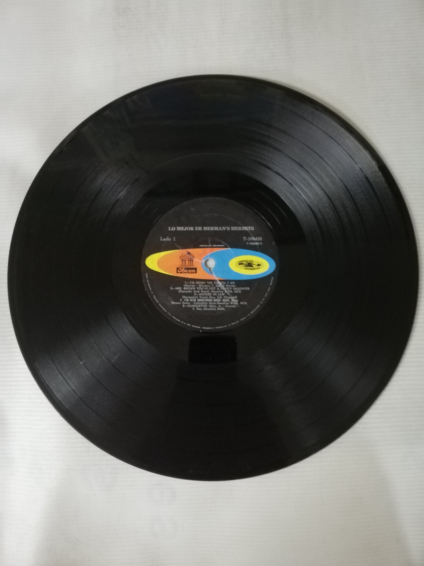 LP HERMAN´S HERMITS - LO MEJOR DE HERMAN´S HERMITS