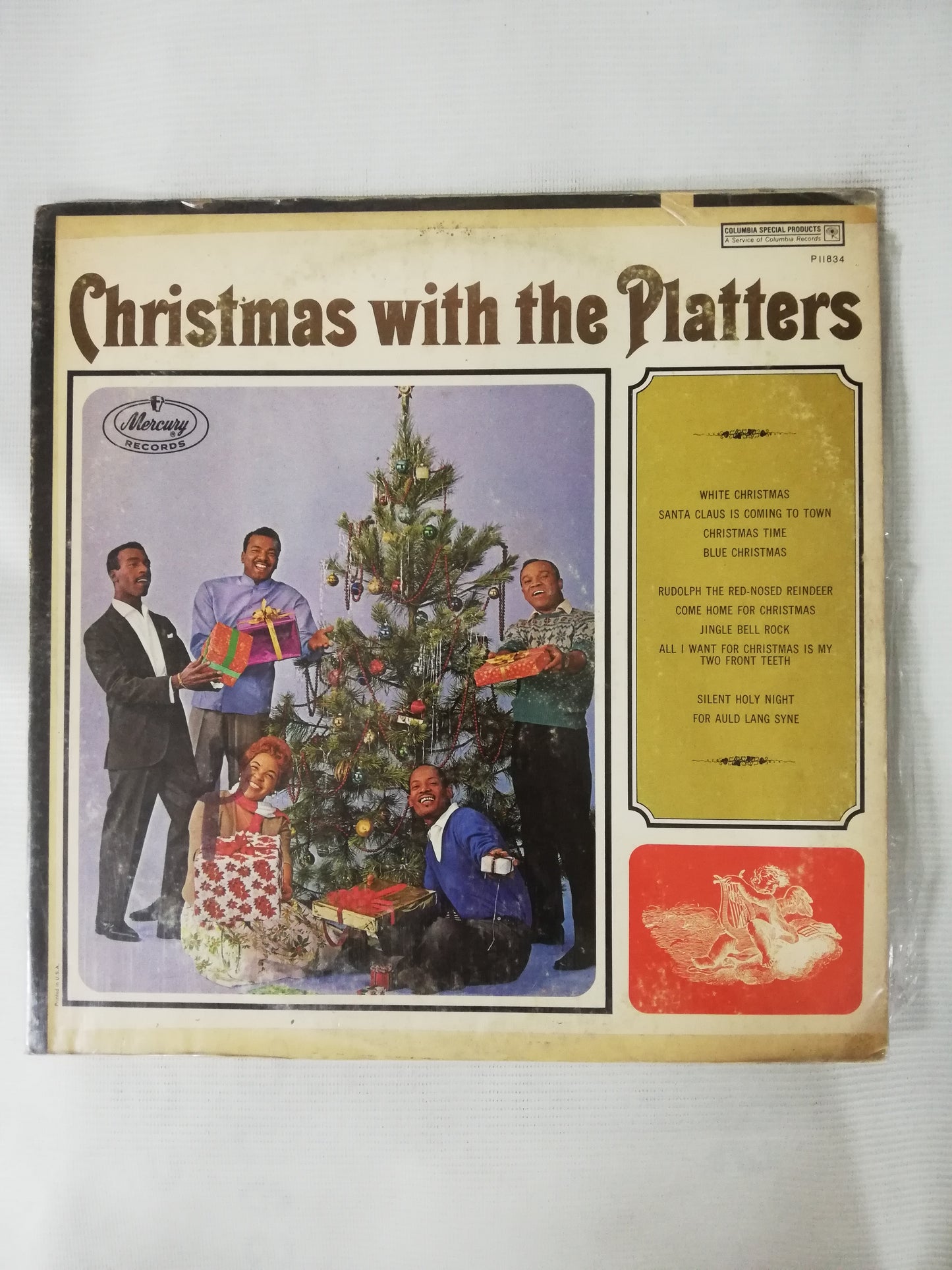 LP THE PLATTERS - CHRISTMAS WITH THE PLATTERS