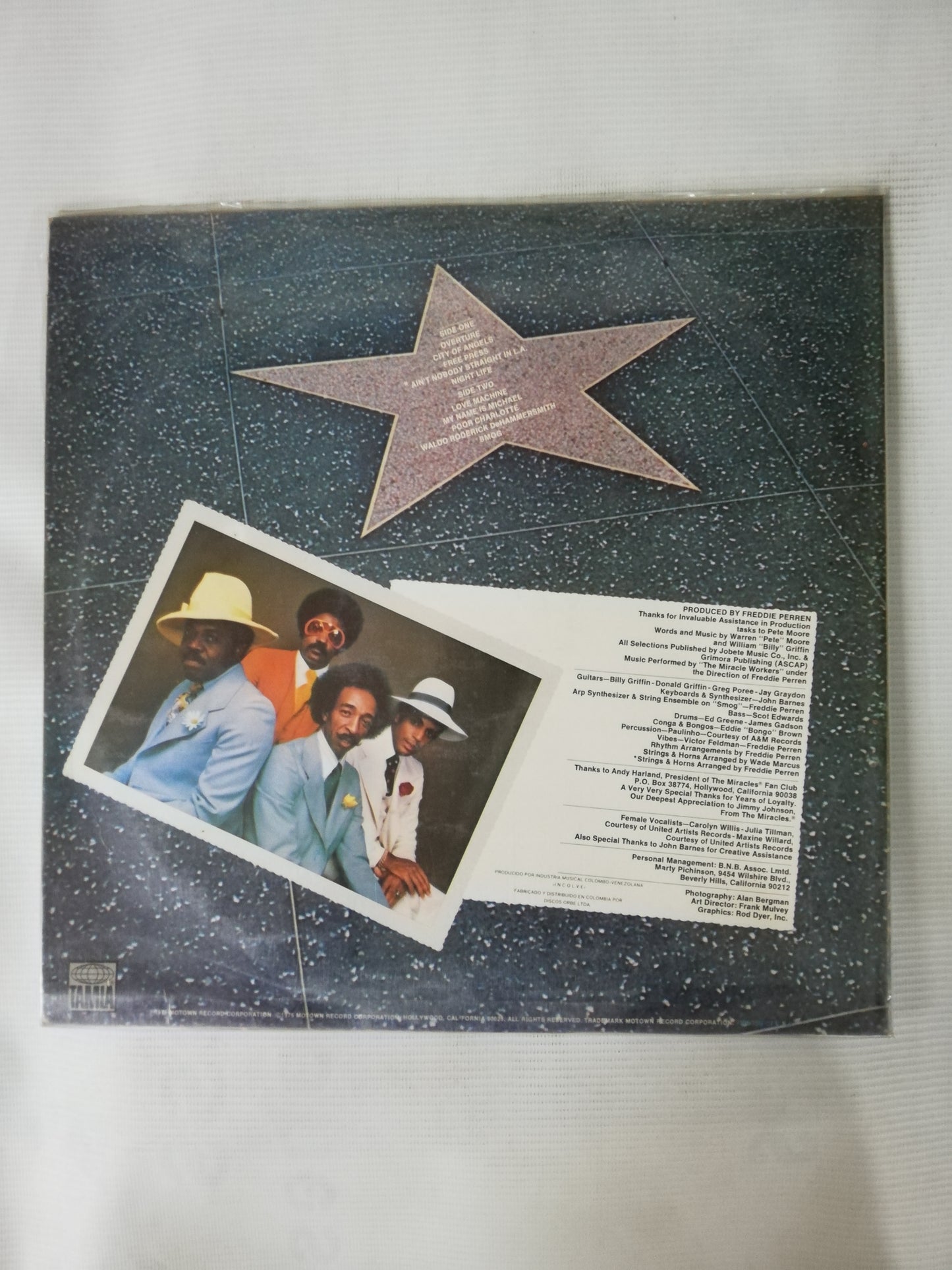 LP THE MIRACLES - CITY OF ANGELS