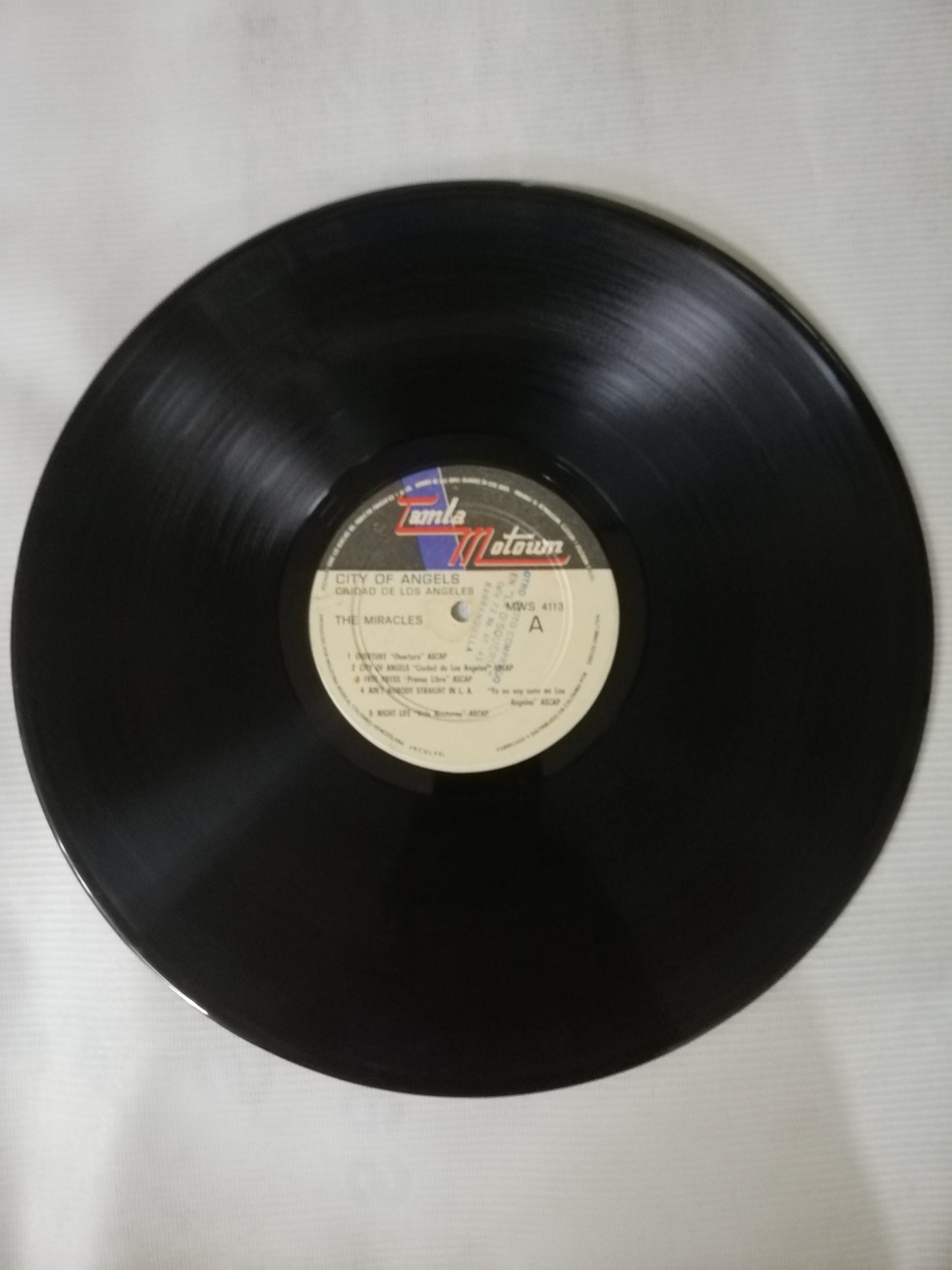 LP THE MIRACLES - CITY OF ANGELS