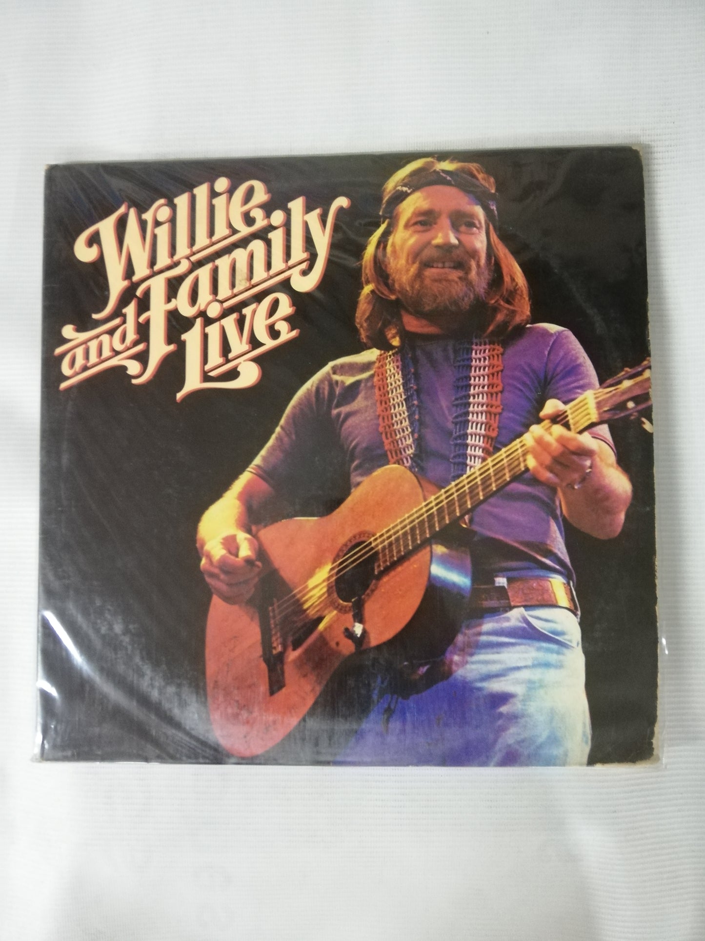 LP WLLIE NELSON - WIILIE AND FAMILY LIVE - VINYL X 2