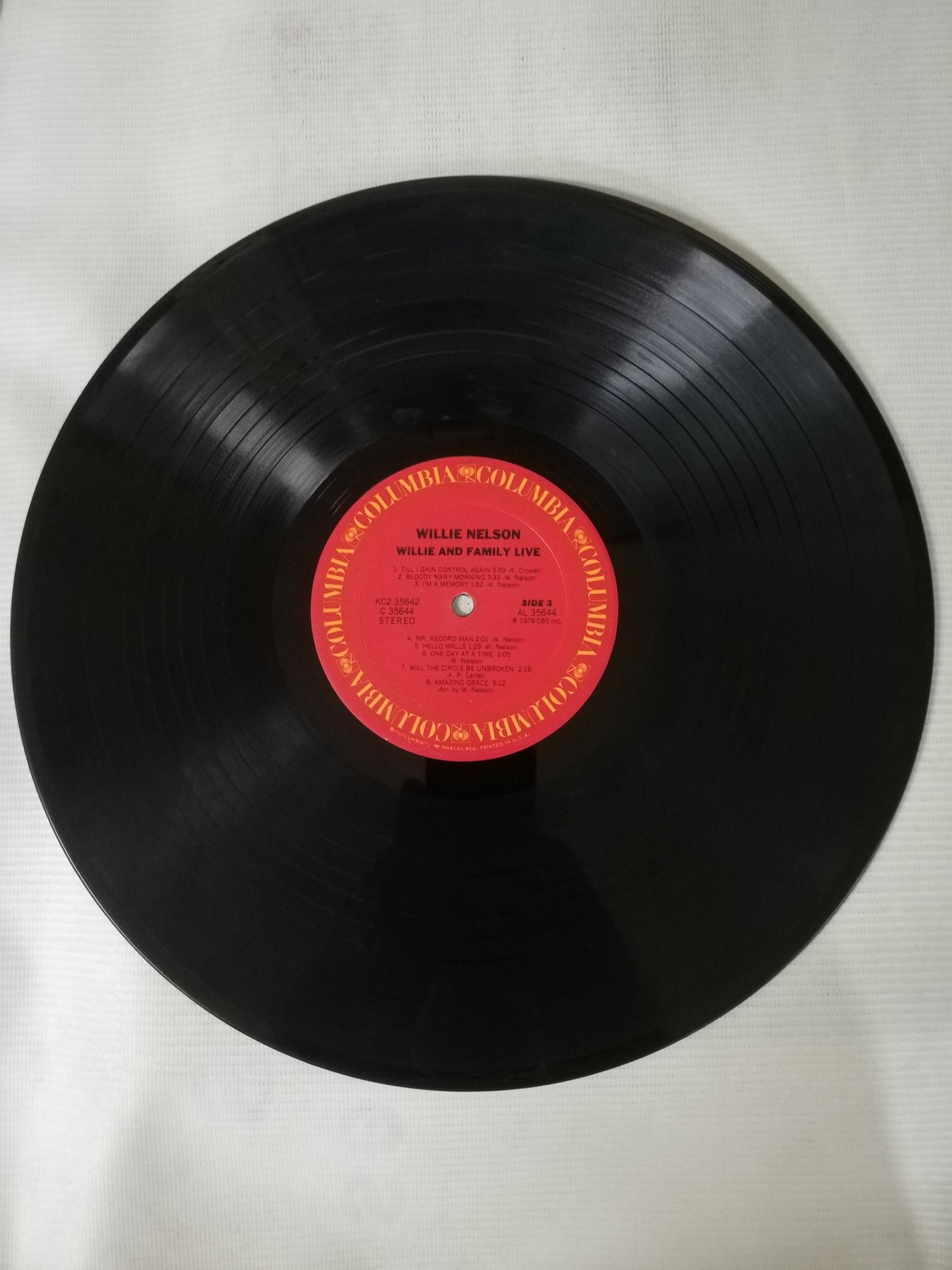 LP WLLIE NELSON - WIILIE AND FAMILY LIVE - VINYL X 2