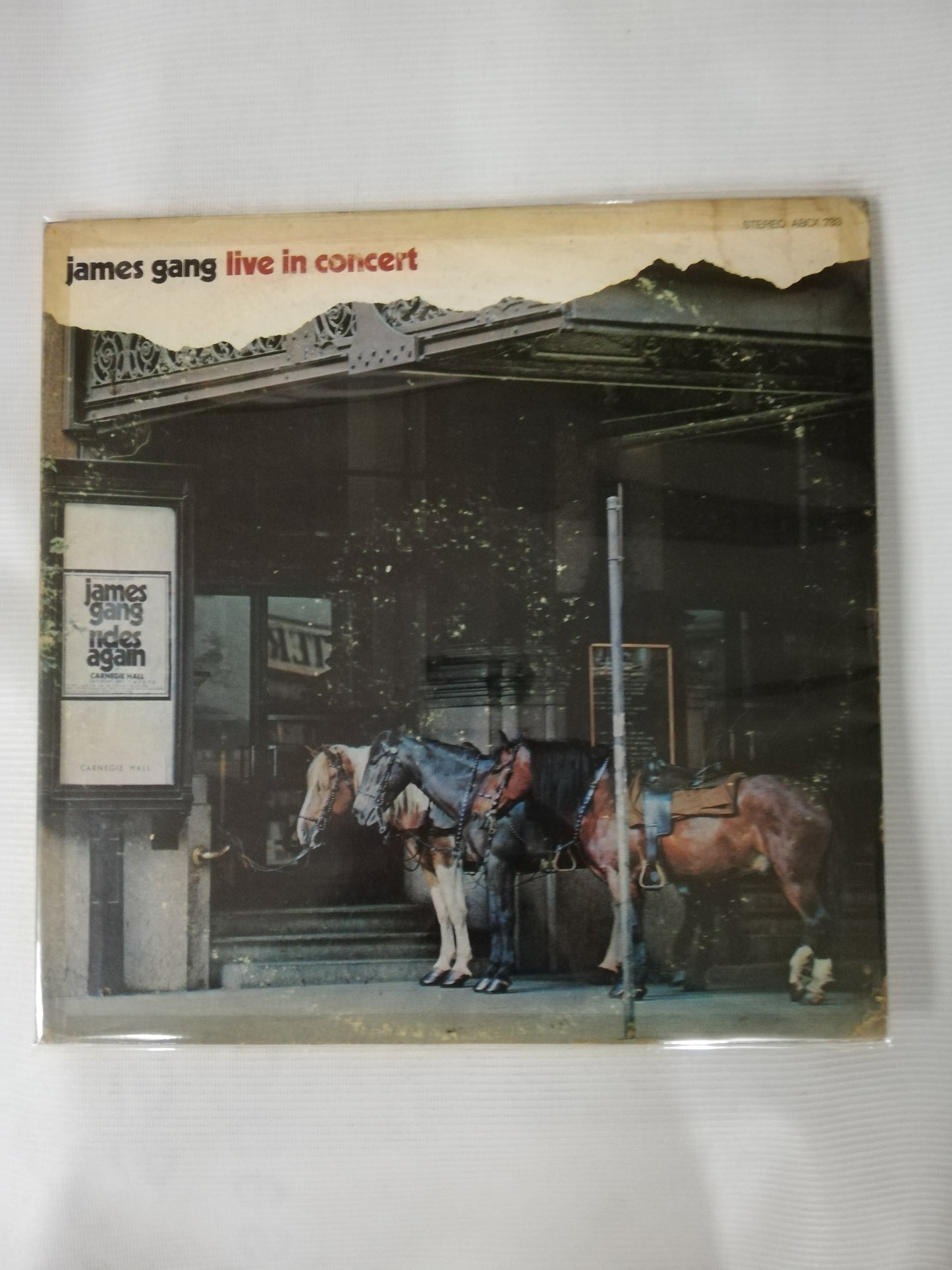 LP JAMES GANG - LIVE IN CONCERT